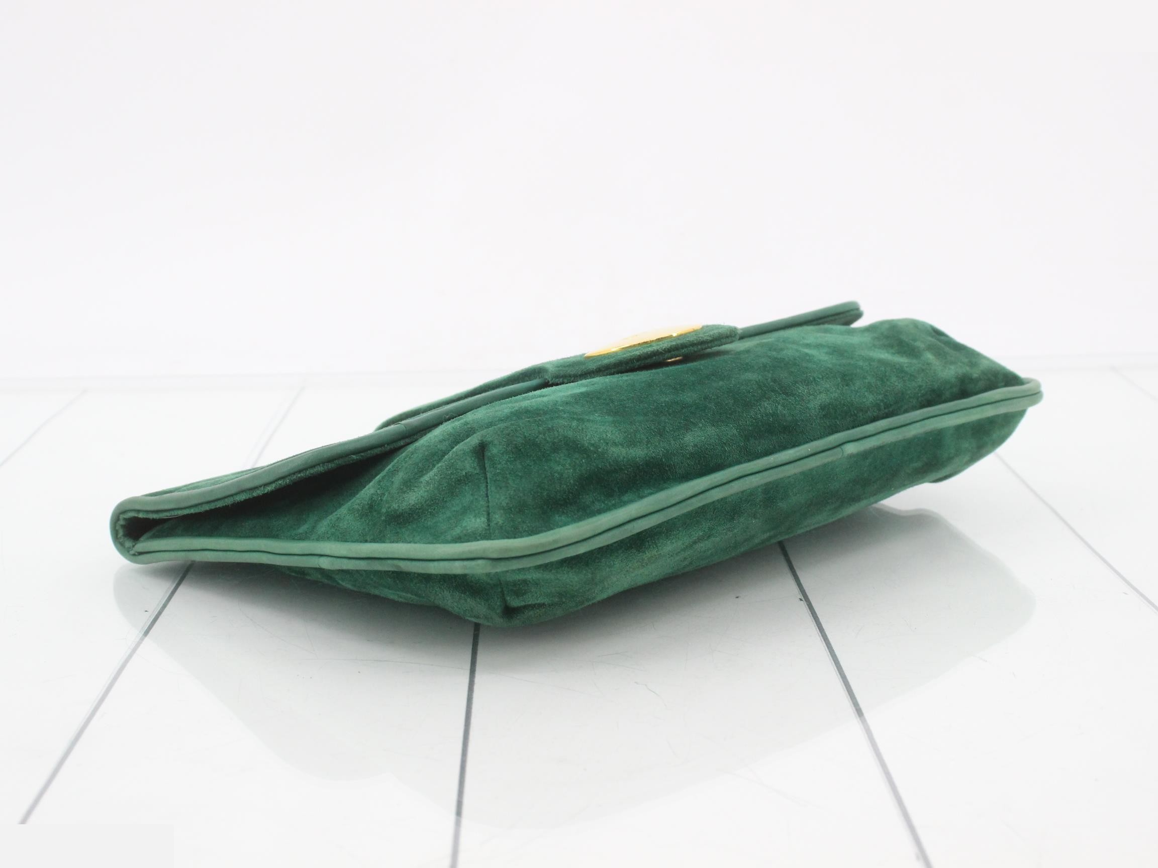 suede clutch bag — view 5
