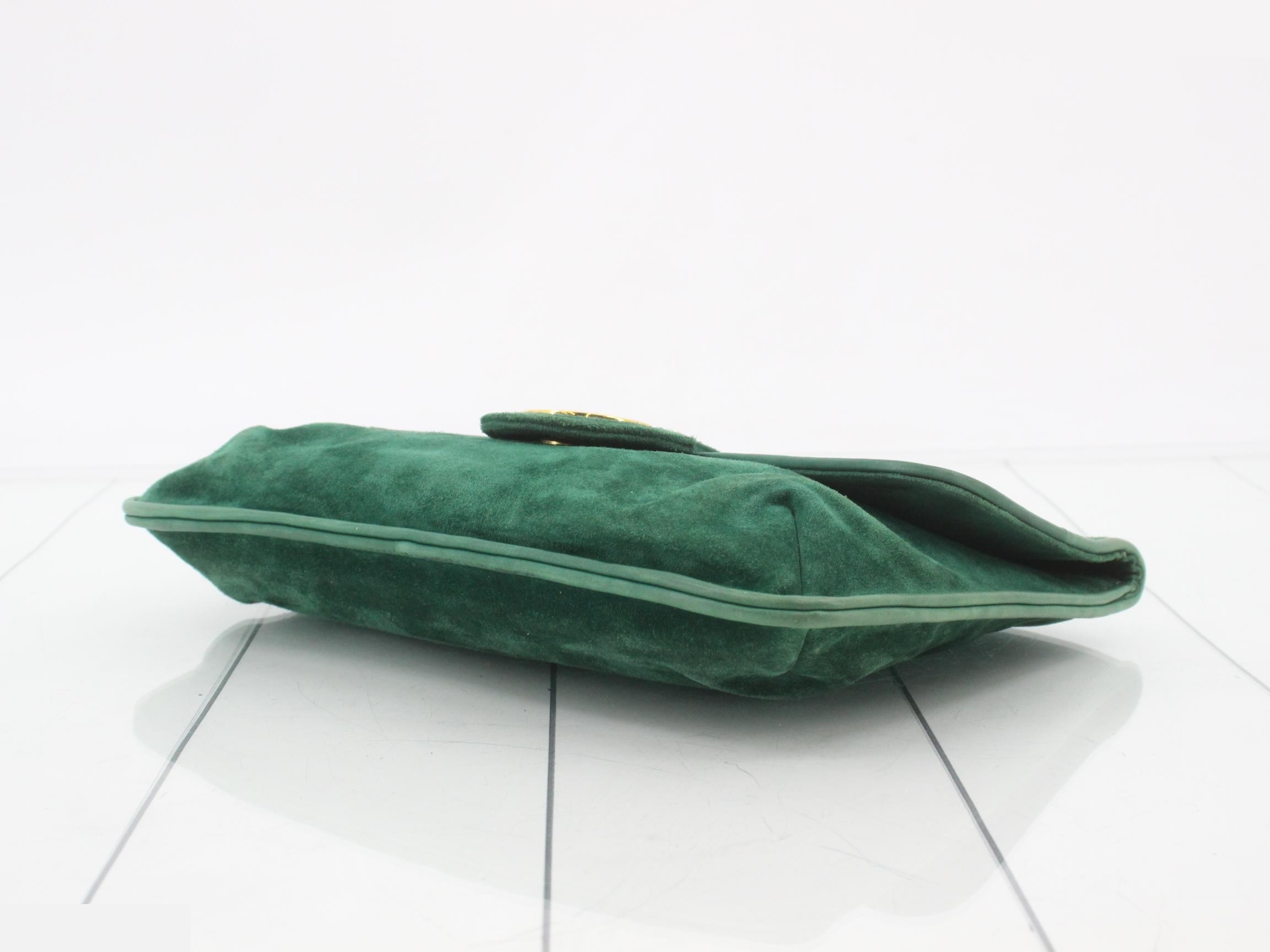 suede clutch bag — view 6