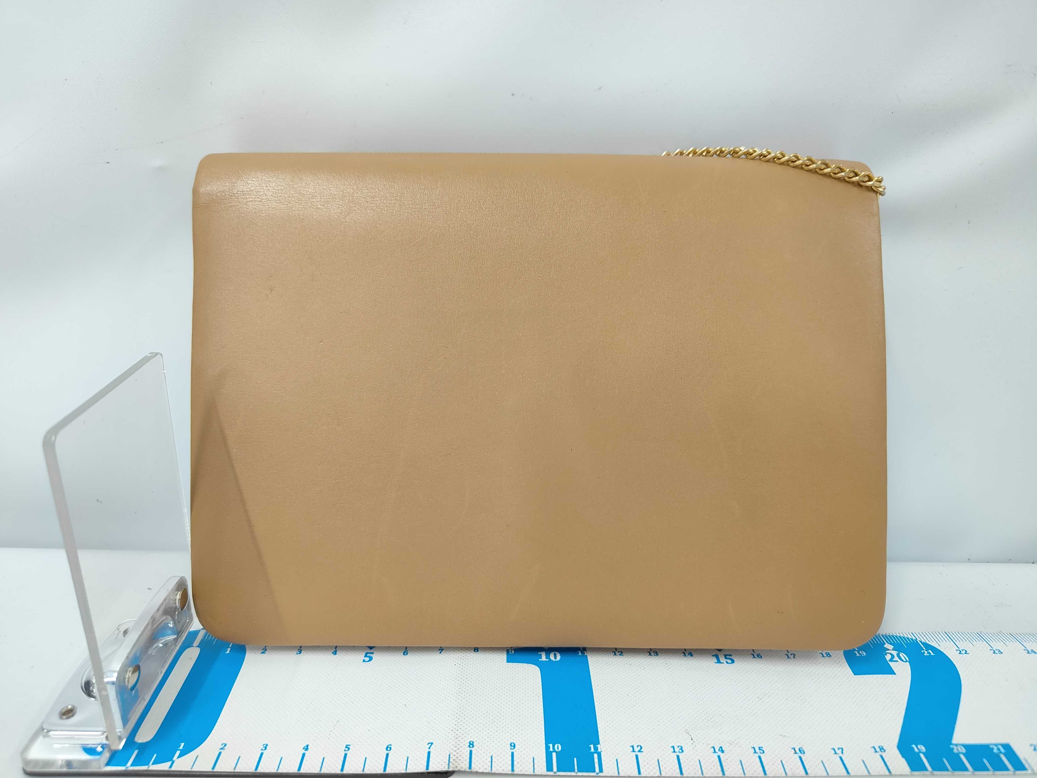 Christian Leather Chain Shoulder Bag — view 2