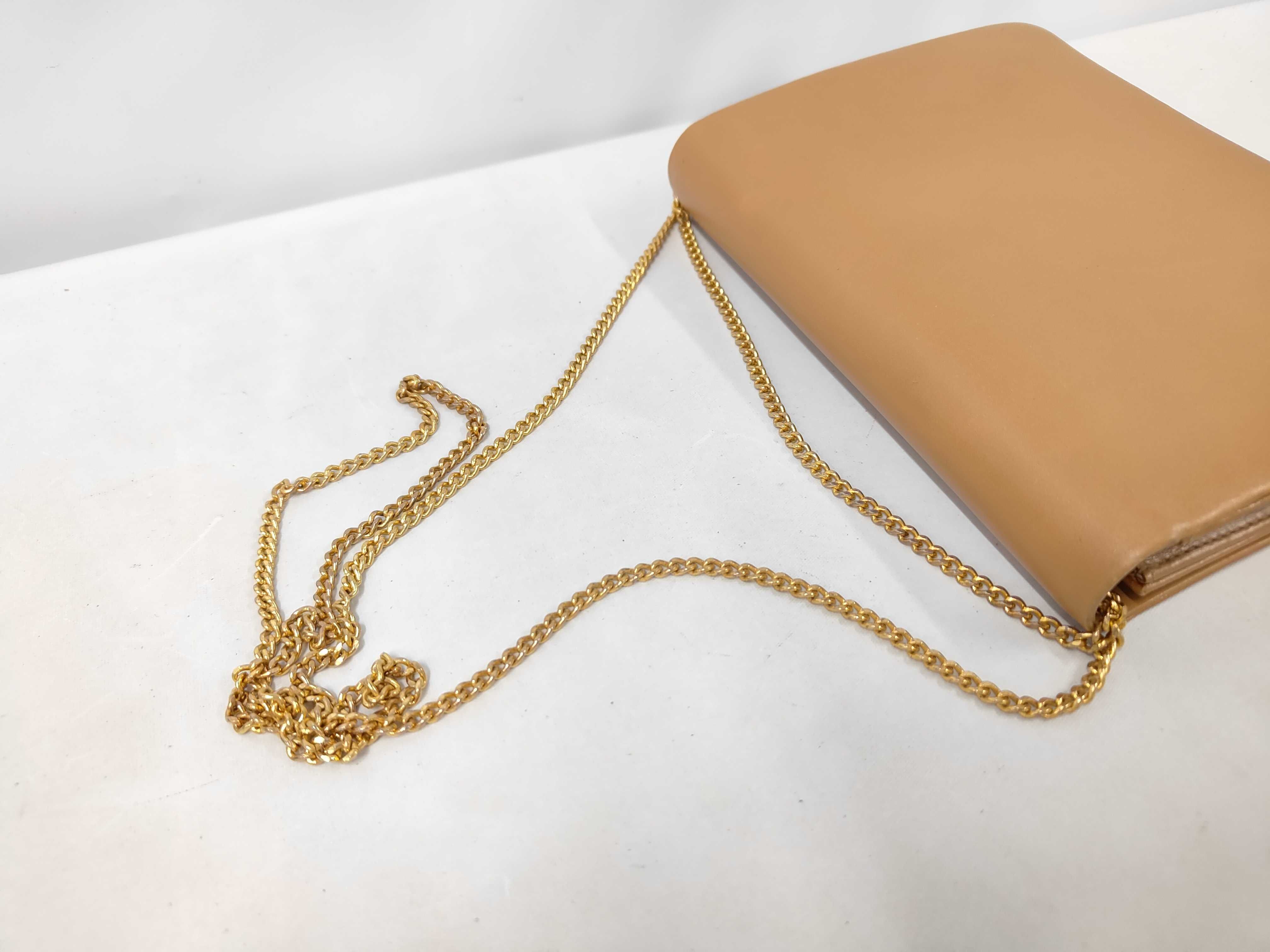 Christian Leather Chain Shoulder Bag — view 5
