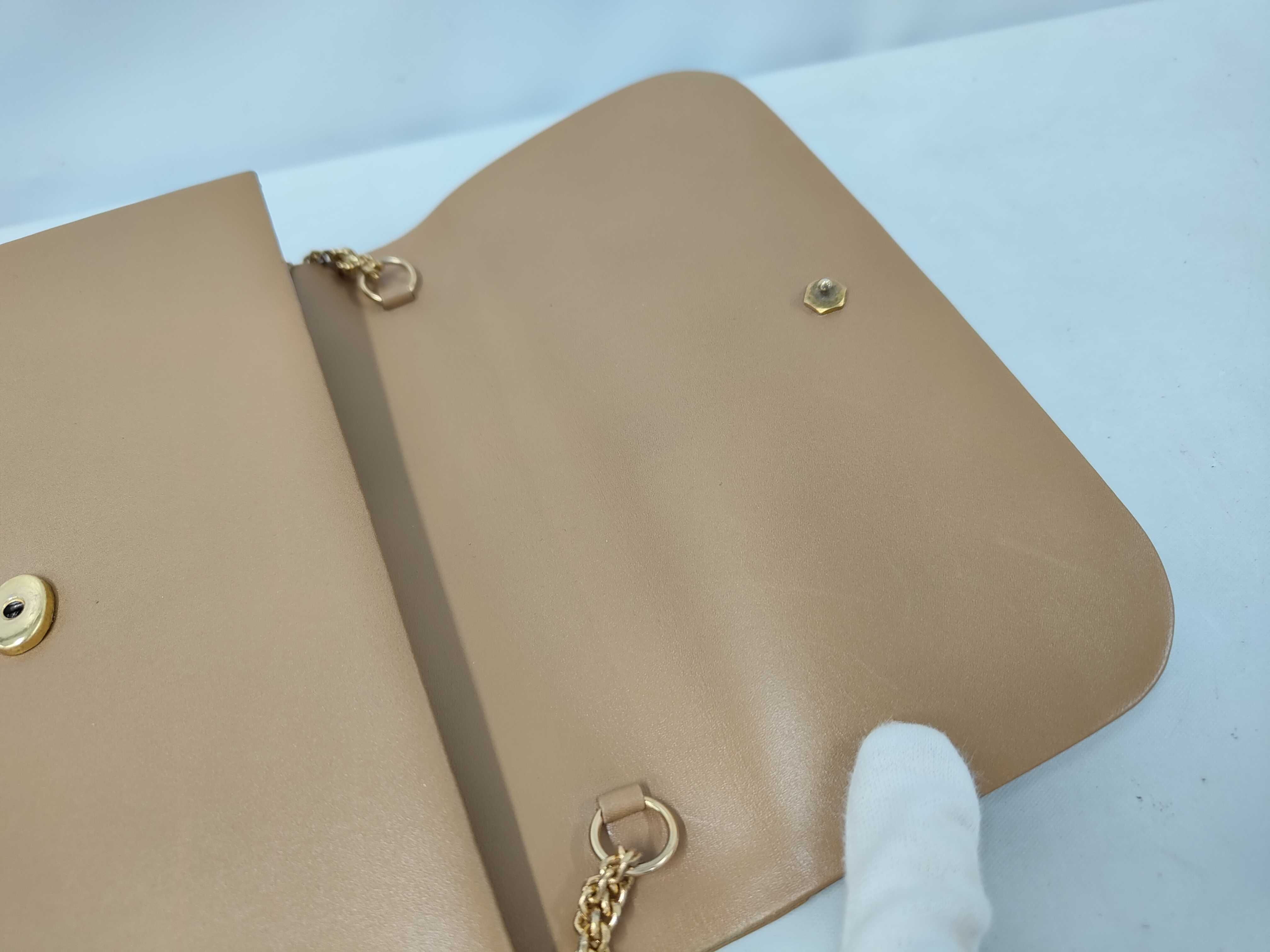 Christian Leather Chain Shoulder Bag — view 7