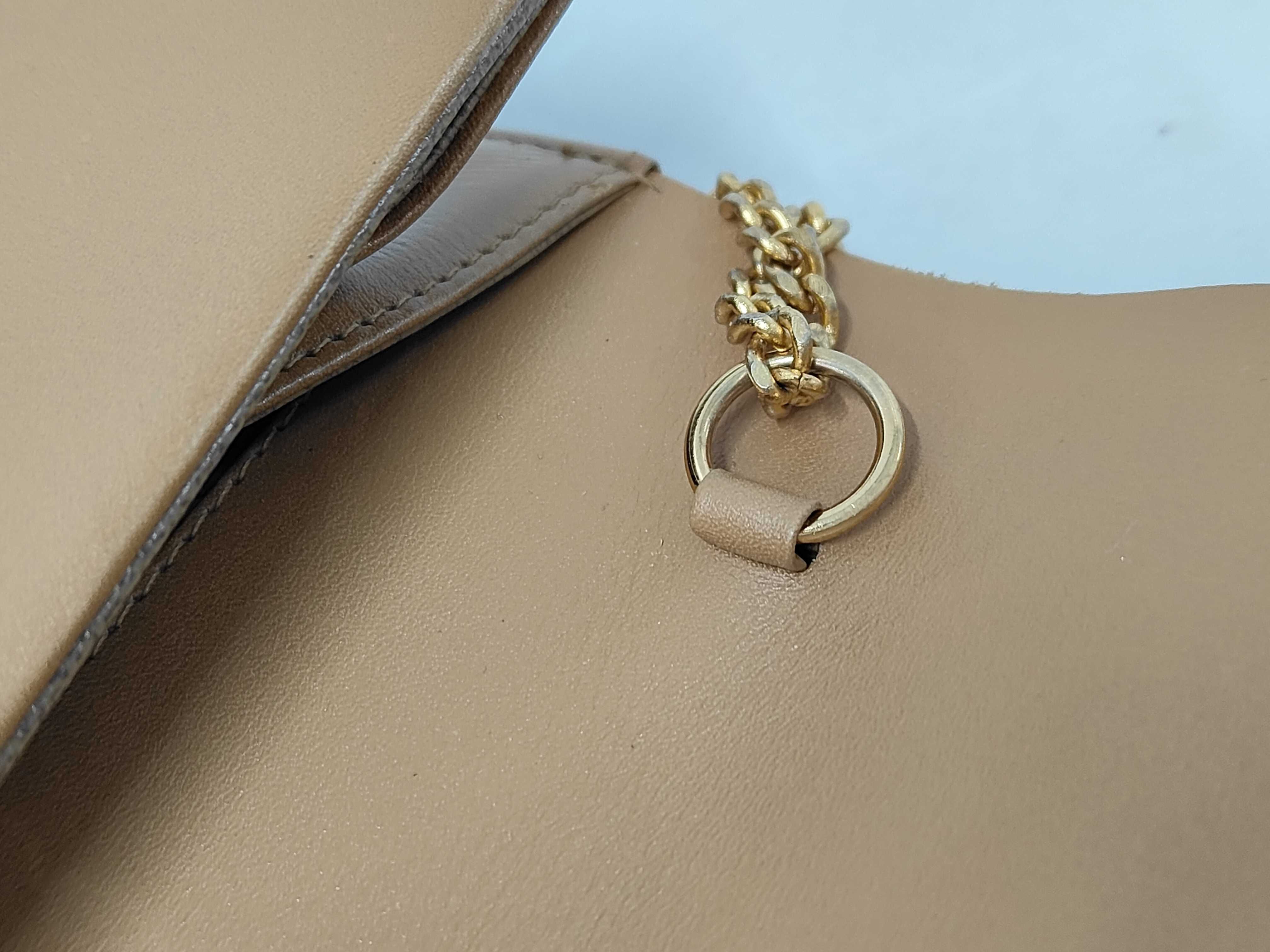 Christian Leather Chain Shoulder Bag — view 8