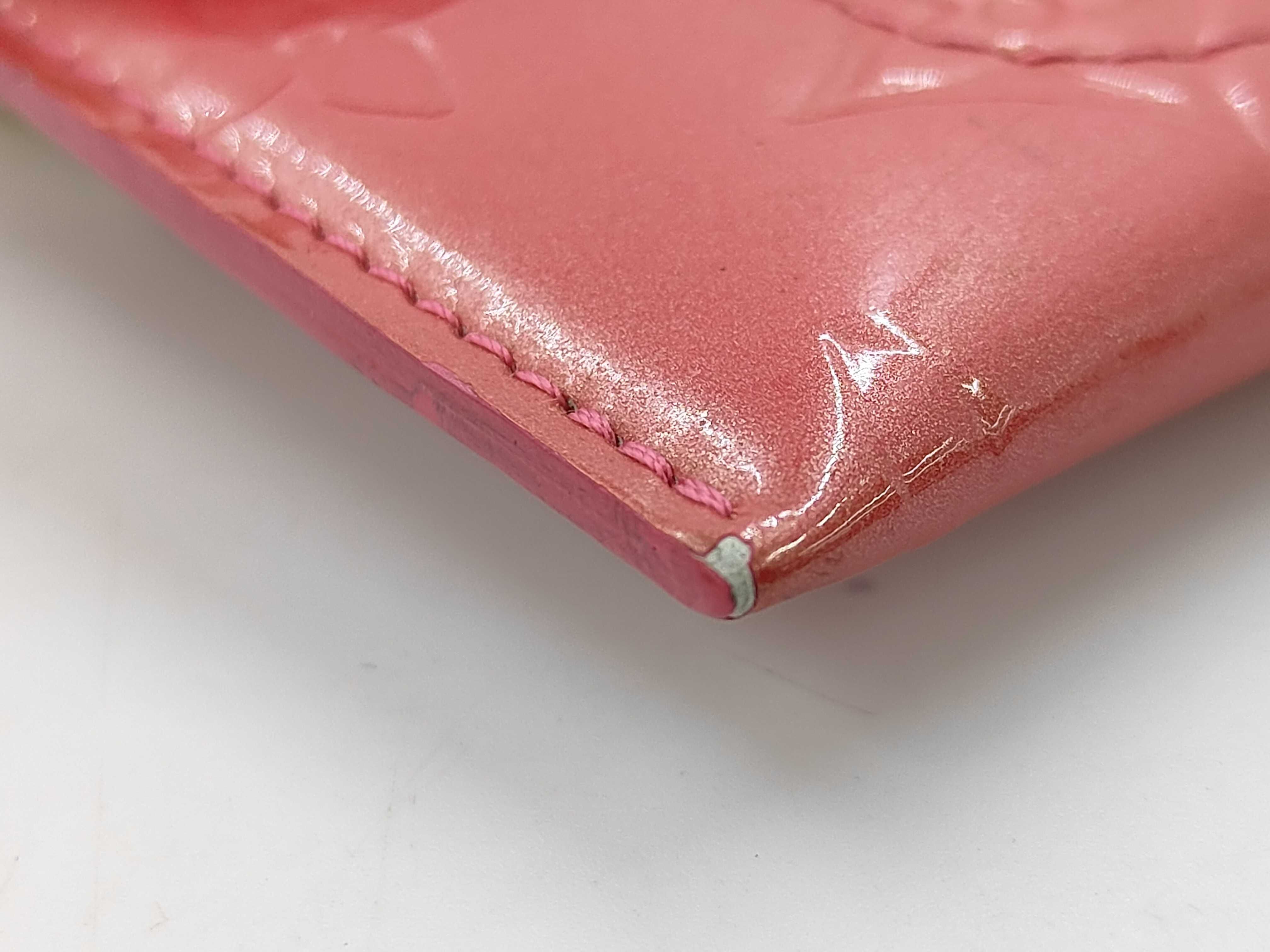 Monogram Vernis Enveloppe Platte M919AF Coin Case — view 11
