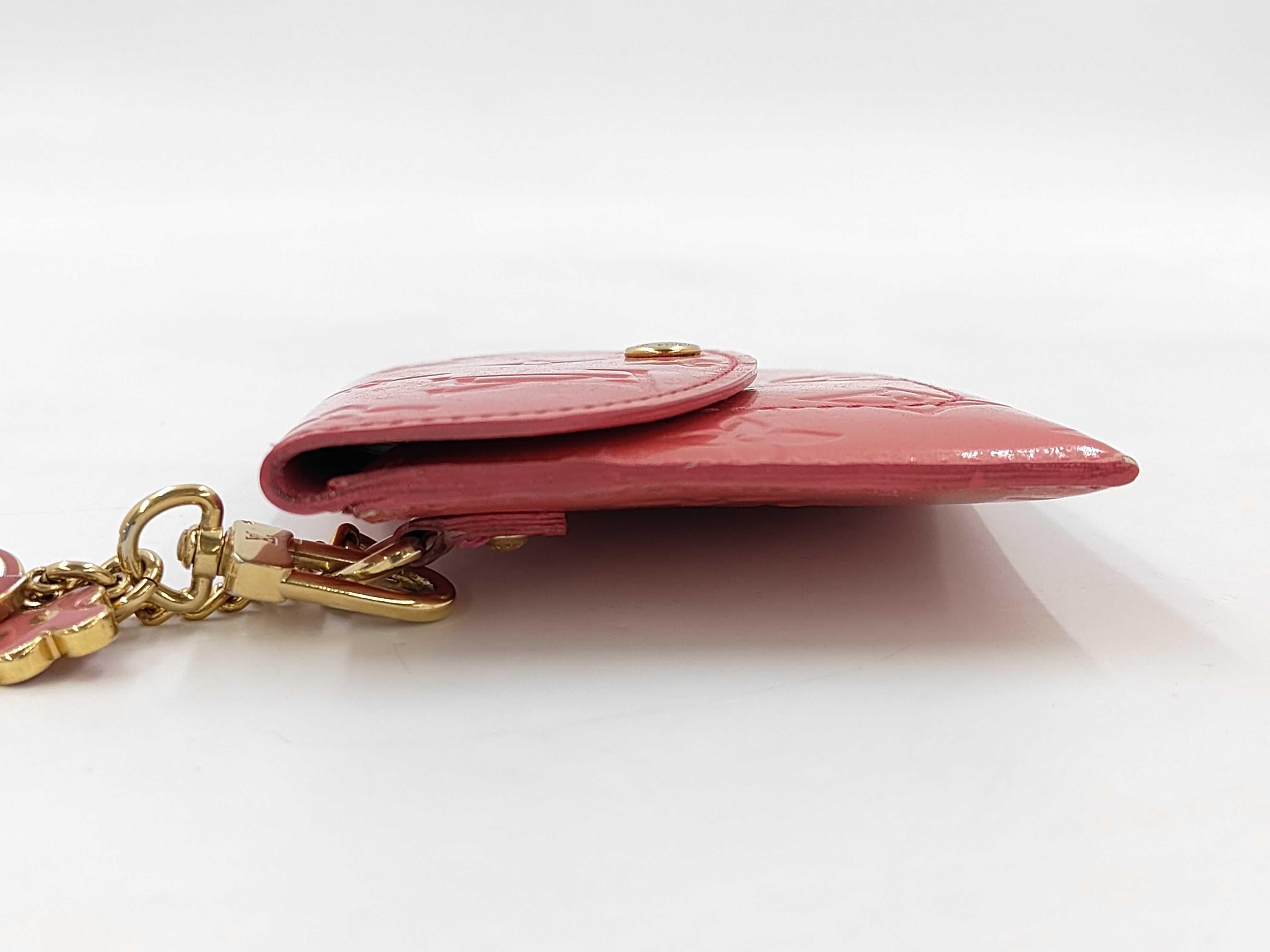 Monogram Vernis Enveloppe Platte M919AF Coin Case — view 5