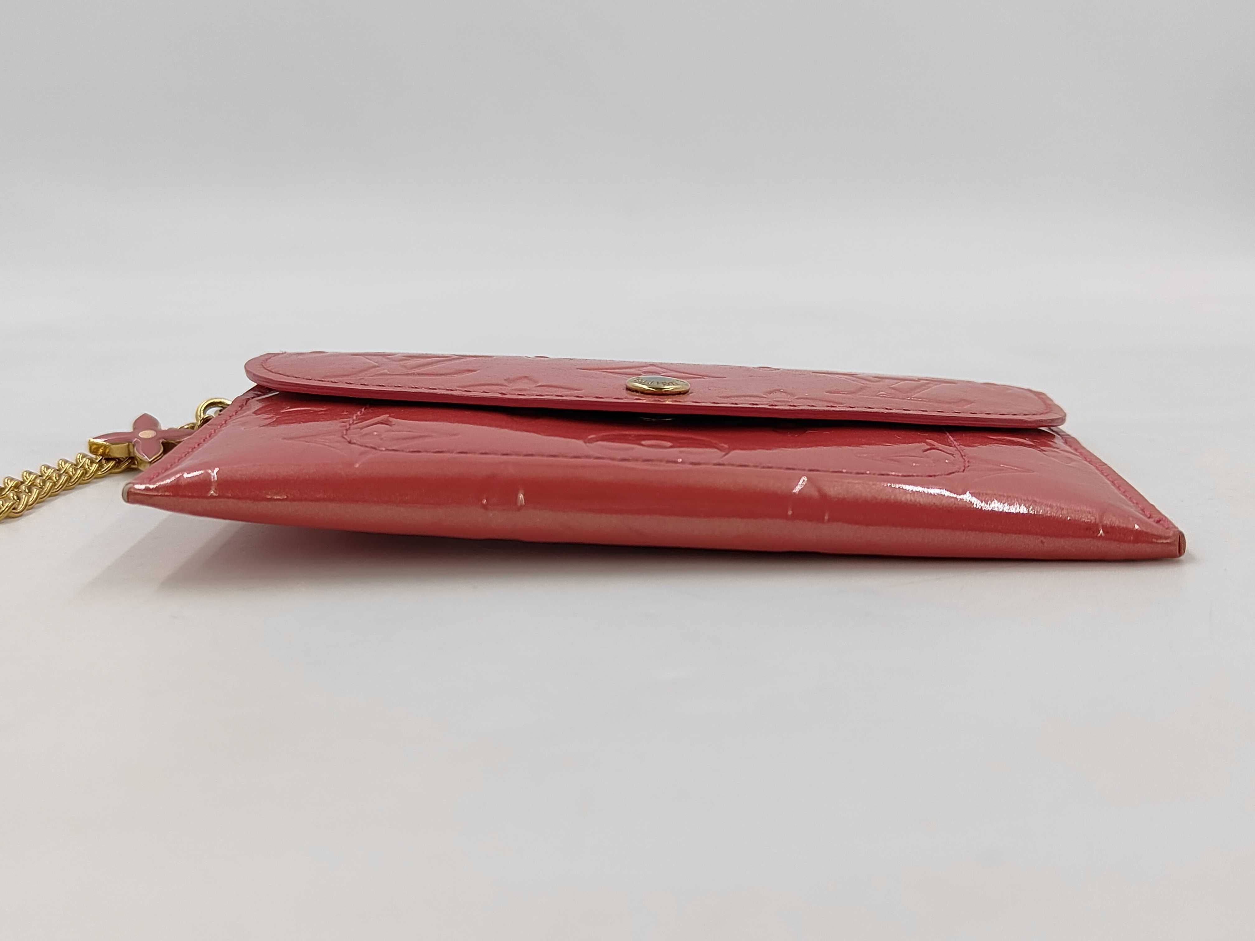 Monogram Vernis Enveloppe Platte M919AF Coin Case — view 6