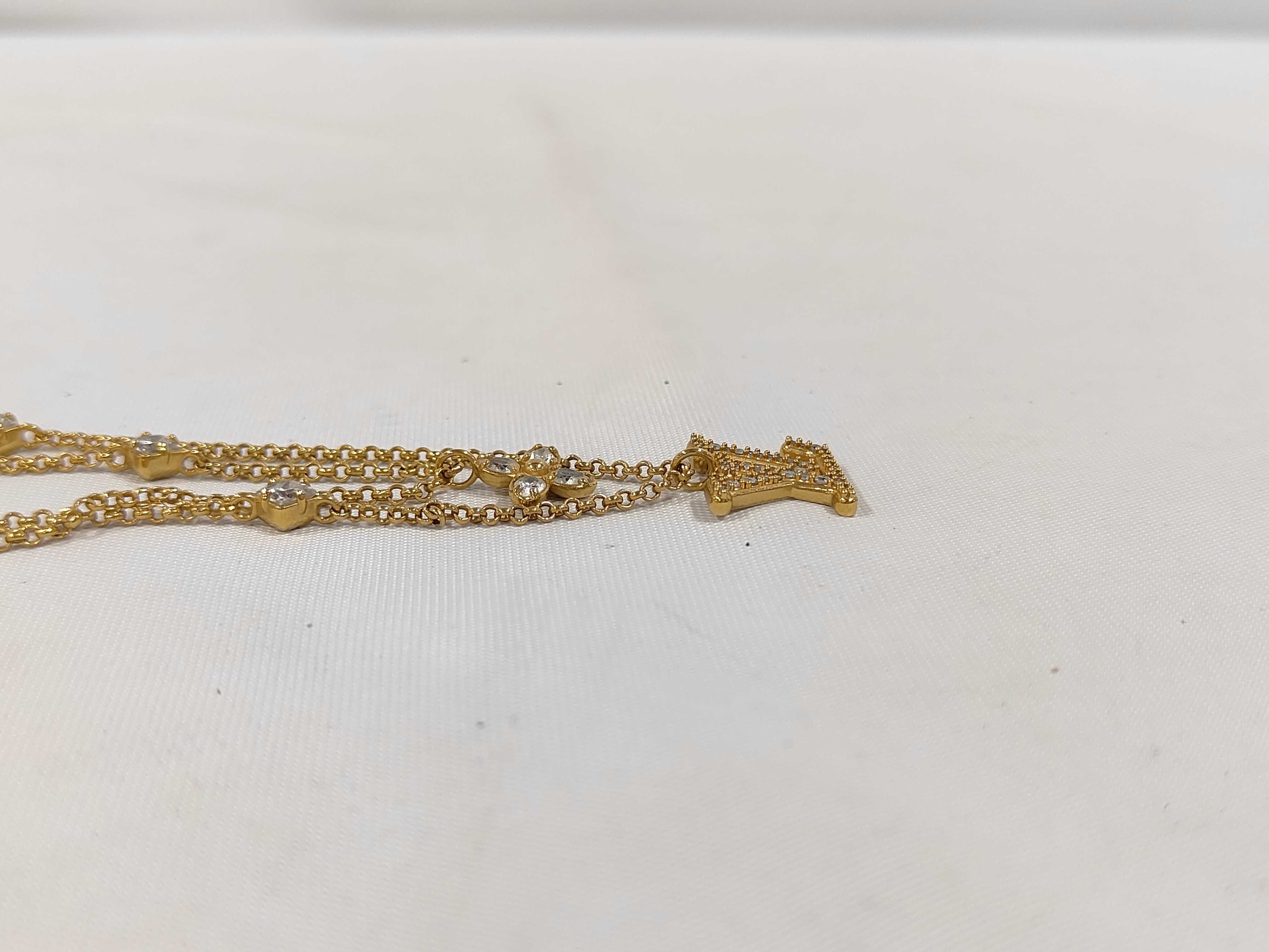 M01845 Necklace, Lady LV, with box and dust bag. — view 3