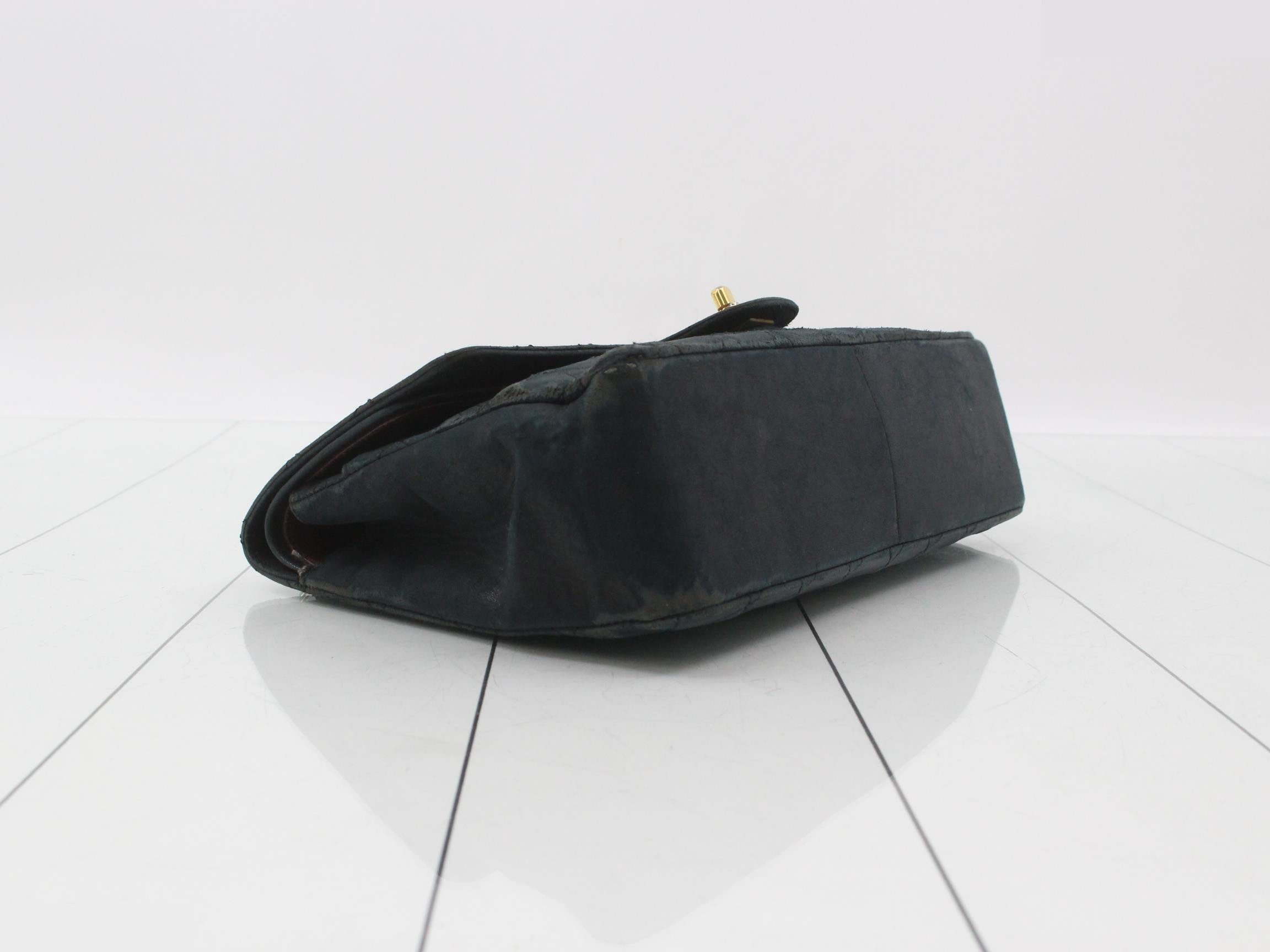 Matelassé Lambskin Double Flap Chain Shoulder Bag (Serial Number 0) — view 5