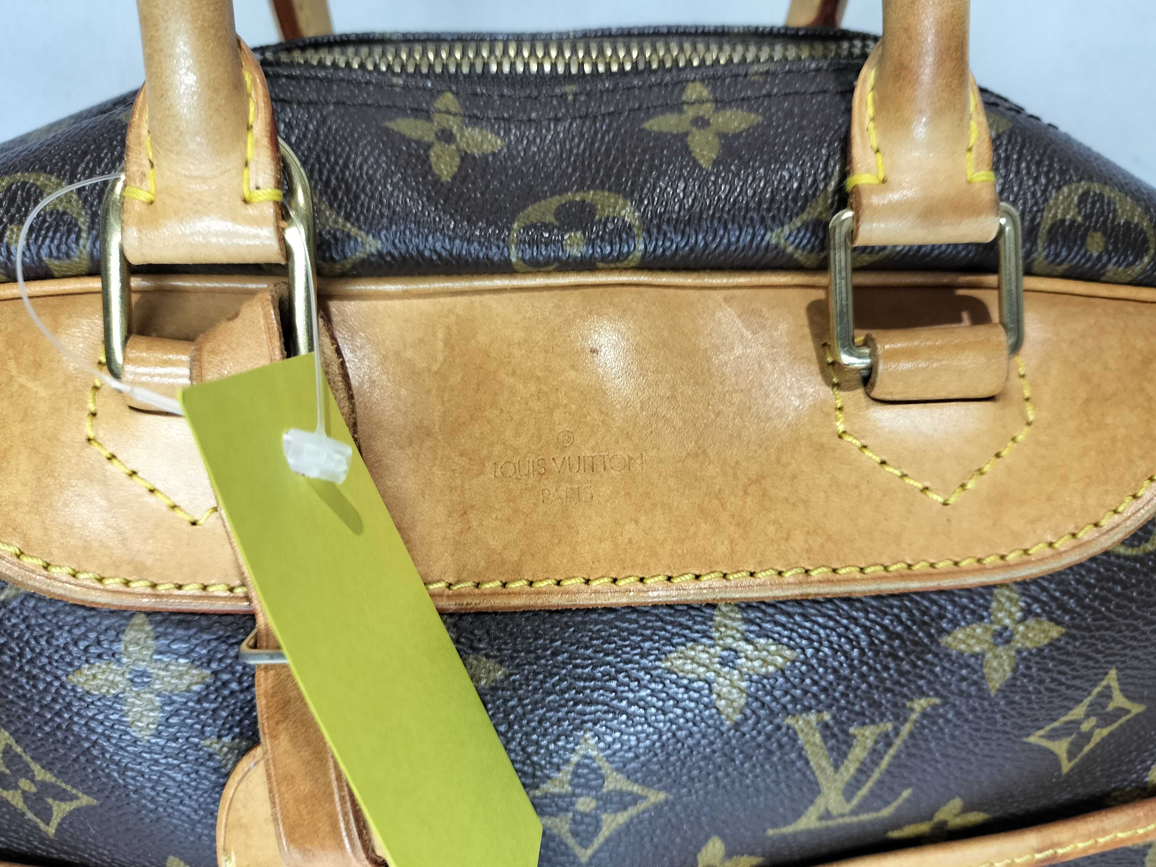 Monogram M47270/Deauville/Made in 1997/Interior stains Handbag — view 2