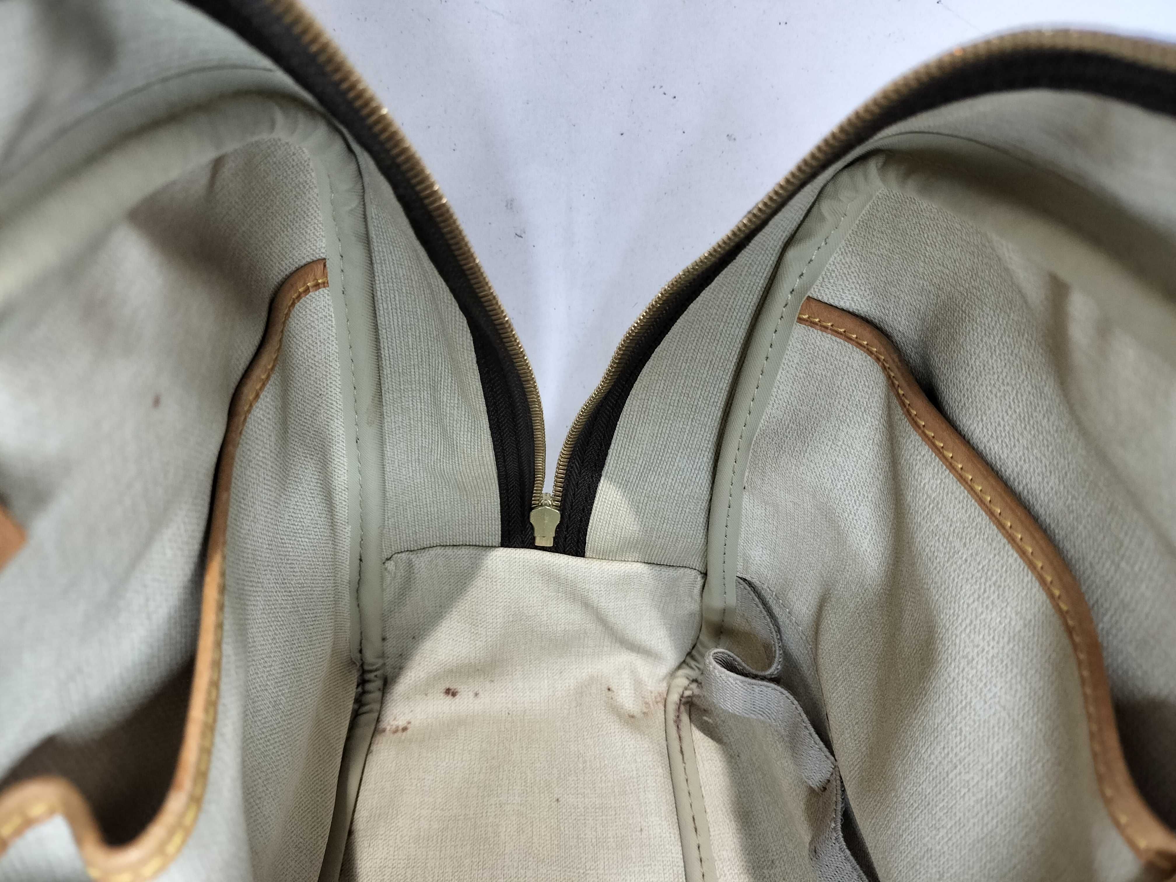 Monogram M47270/Deauville/Made in 1997/Interior stains Handbag — view 12