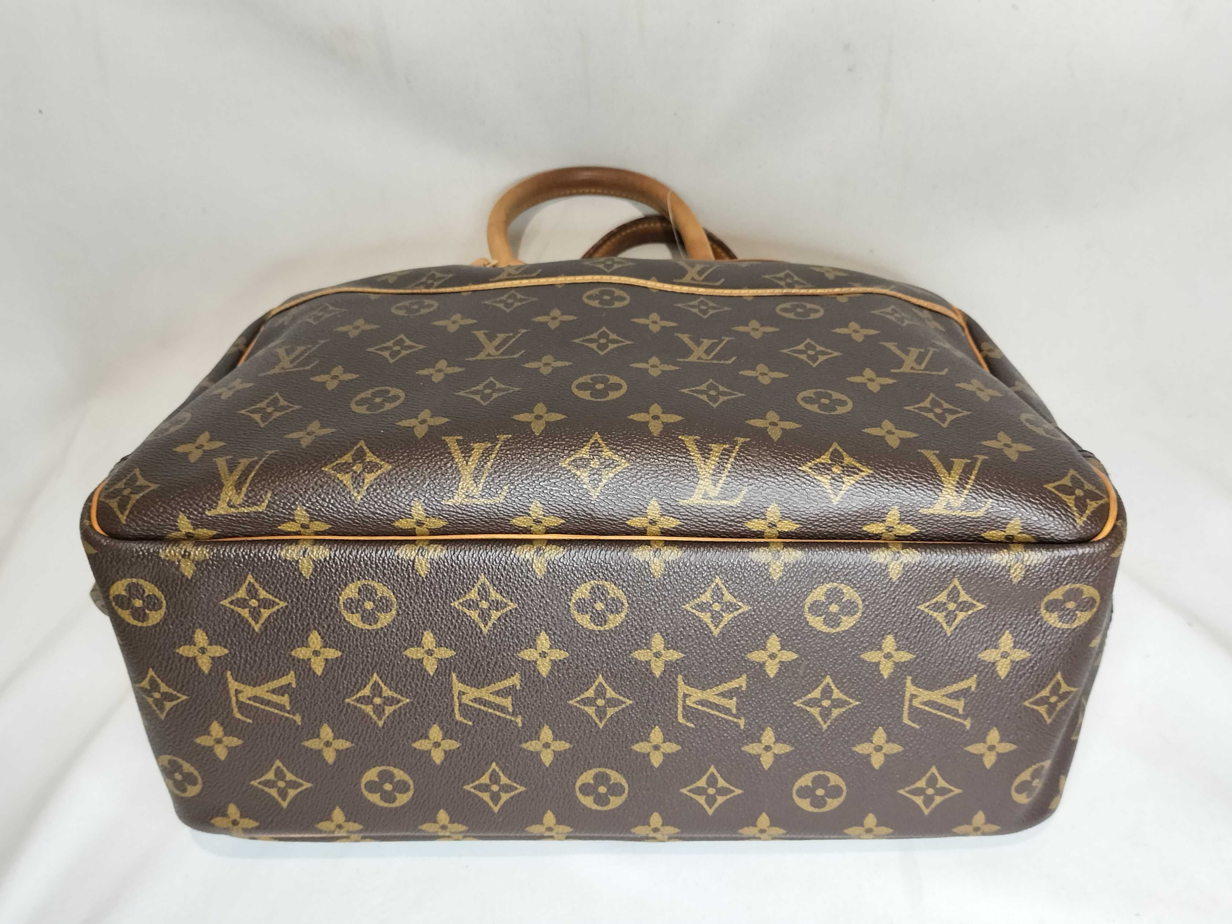 Monogram M47270/Deauville/Made in 1997/Interior stains Handbag — view 8