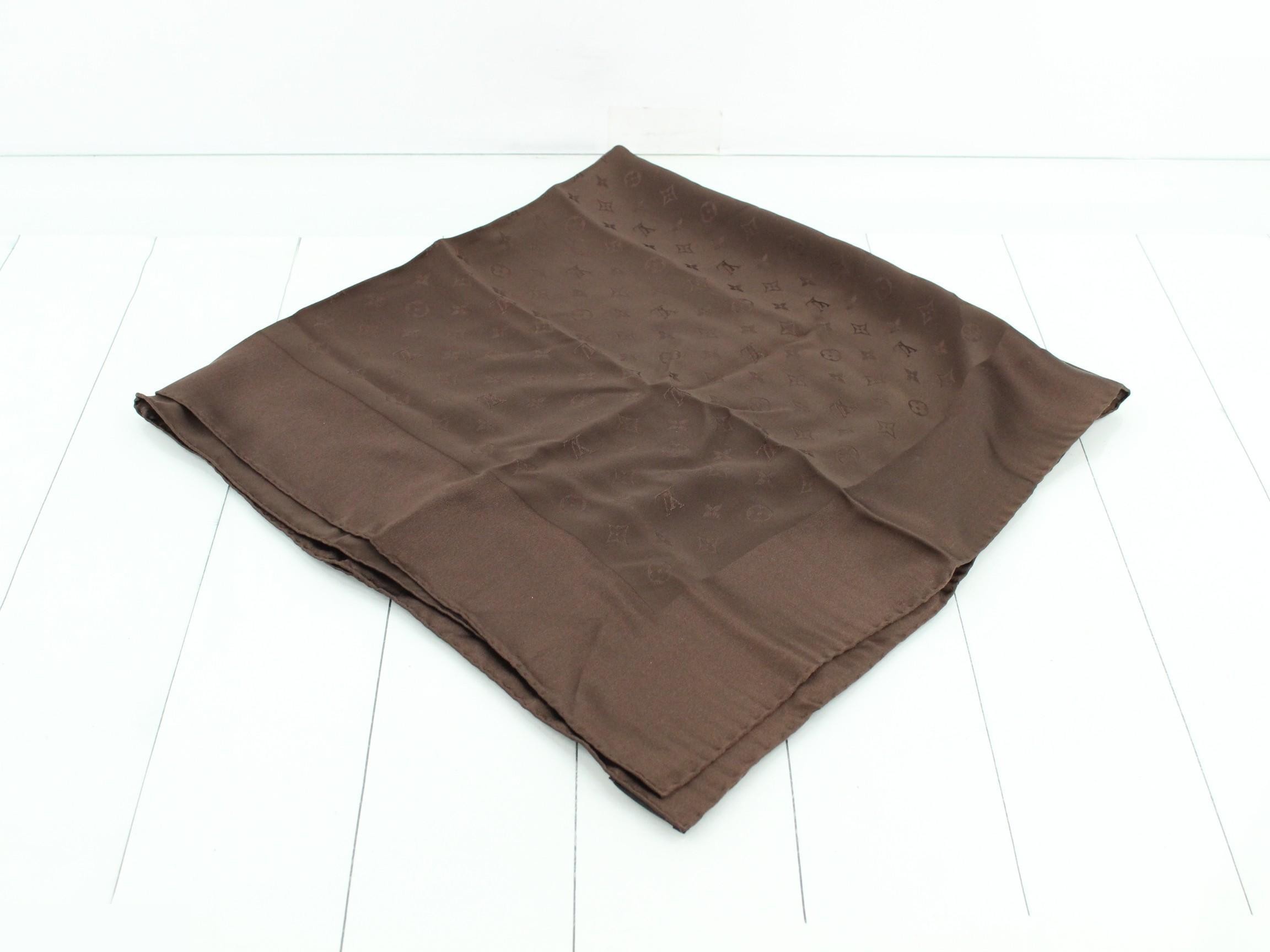 Silk Carre Monaco Brown — view 2