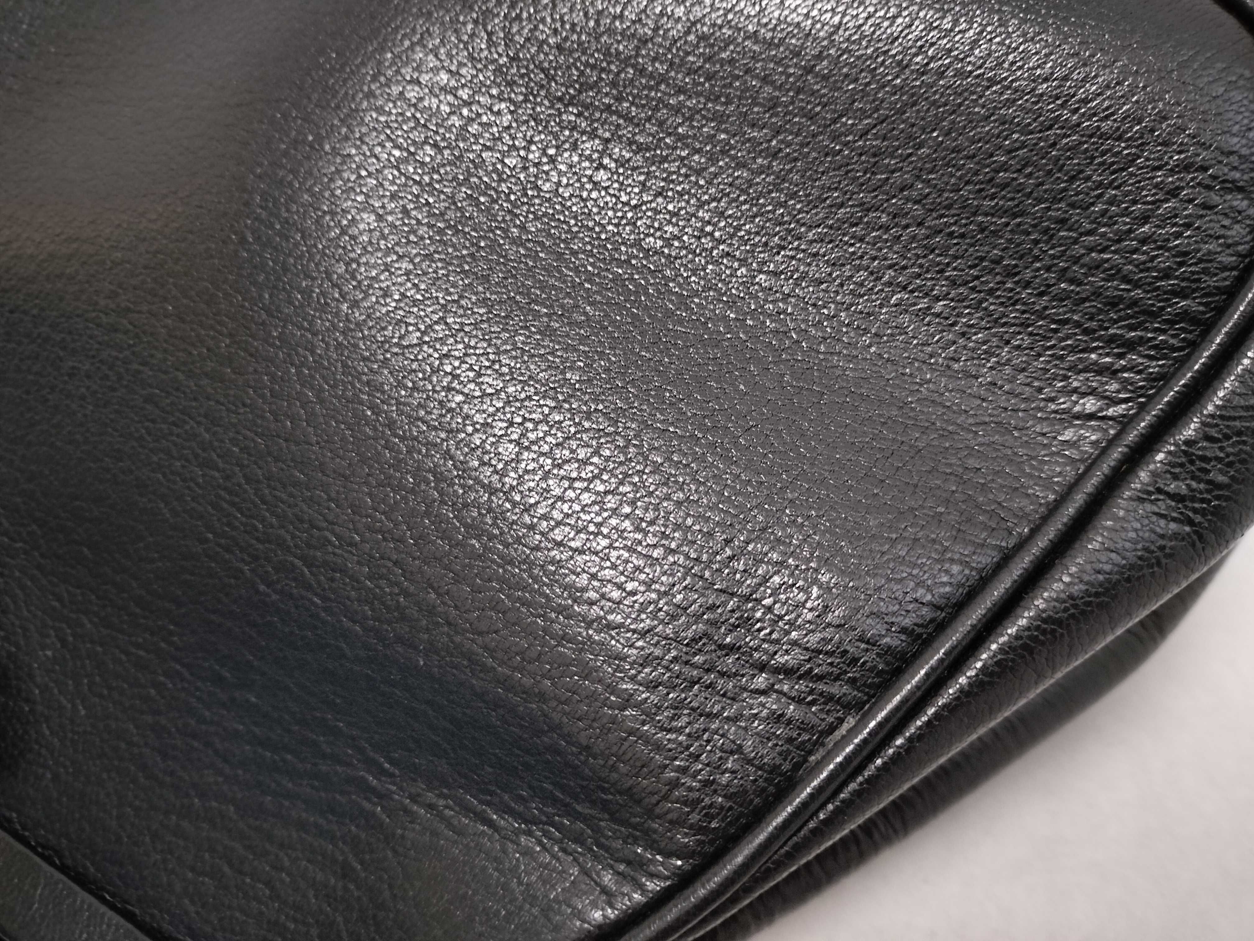 Leather Push-Lock Clochette Key Black Handbag — view 13