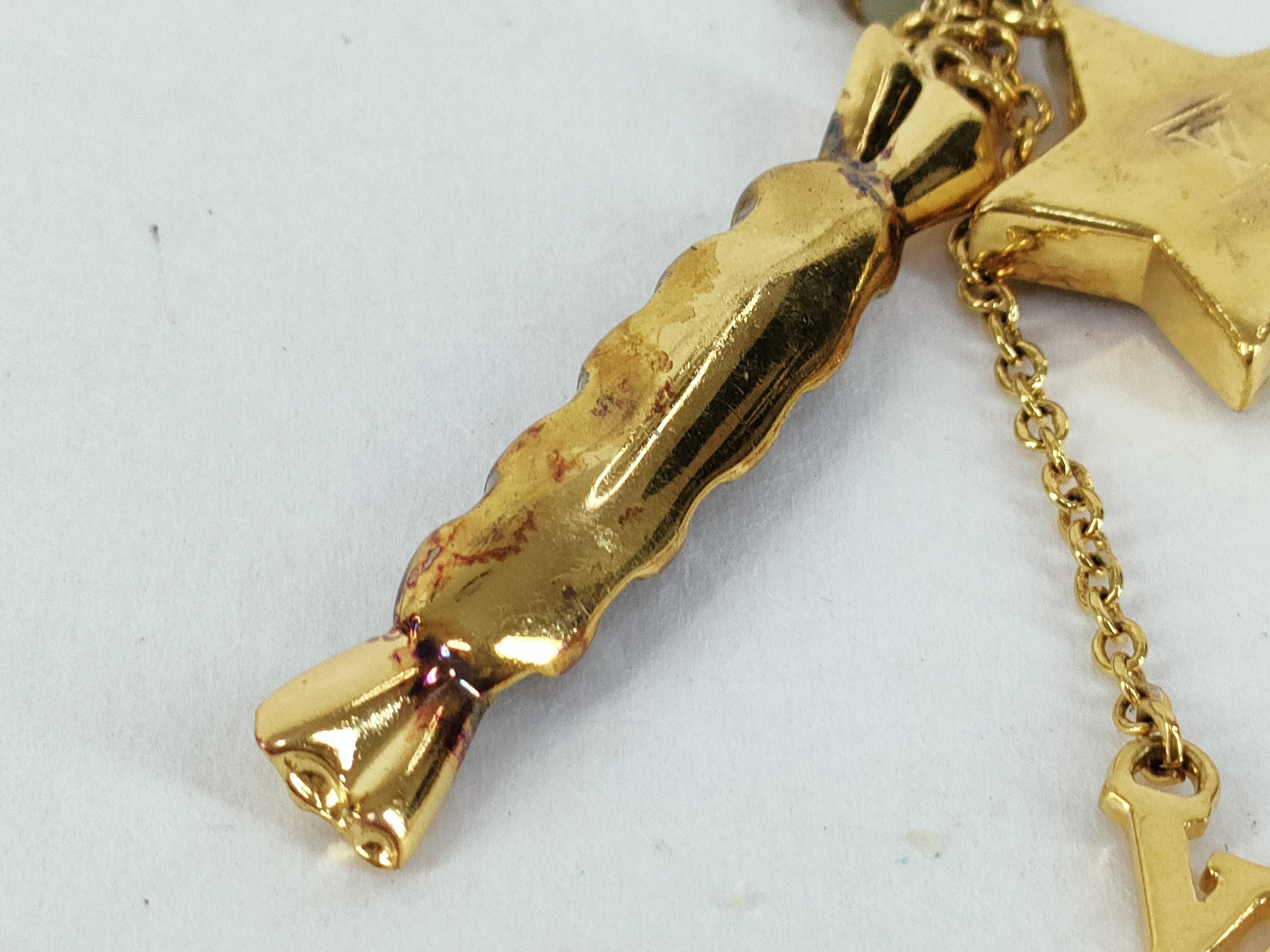 LV Pendant Tutti Sweetie Necklace Top Rhinestone Pendant Top — view 5