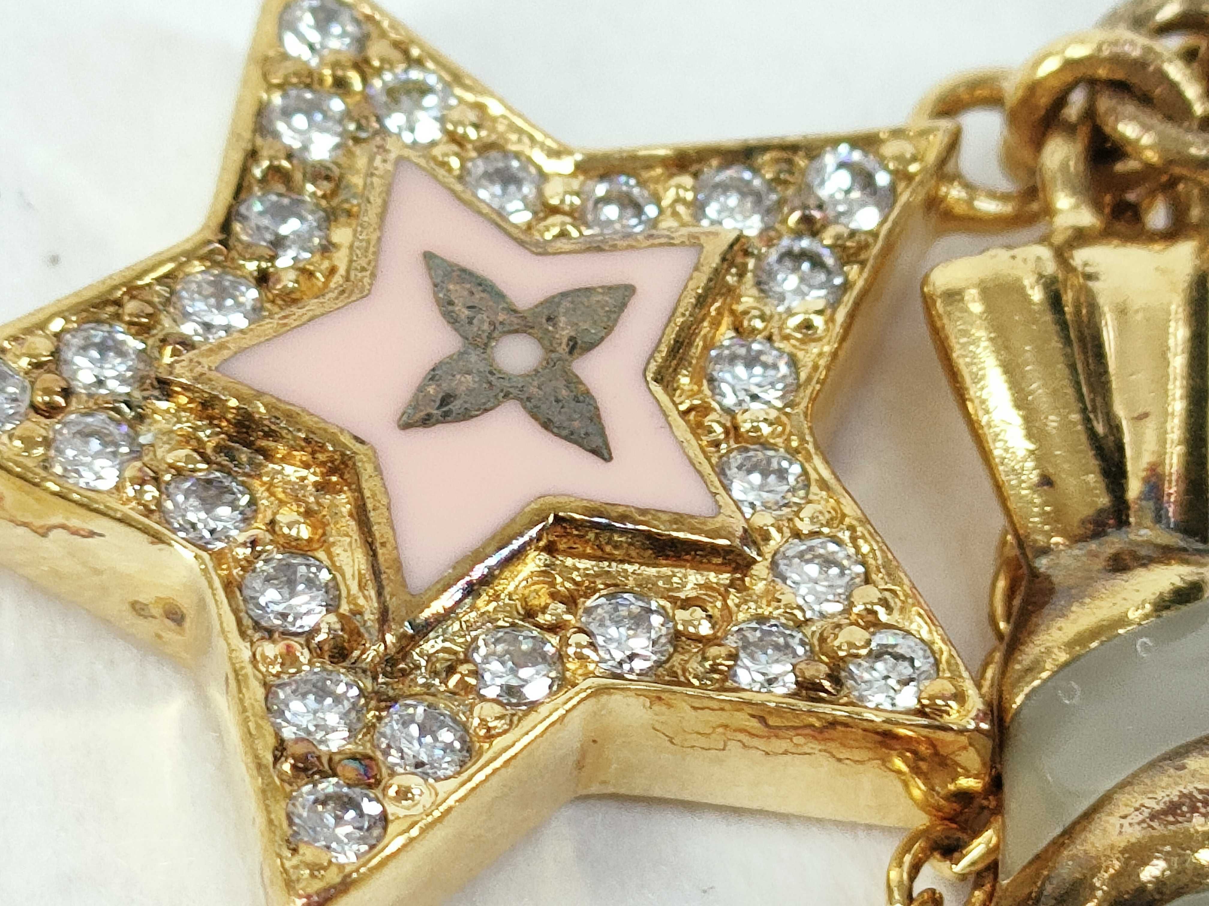 LV Pendant Tutti Sweetie Necklace Top Rhinestone Pendant Top — view 7