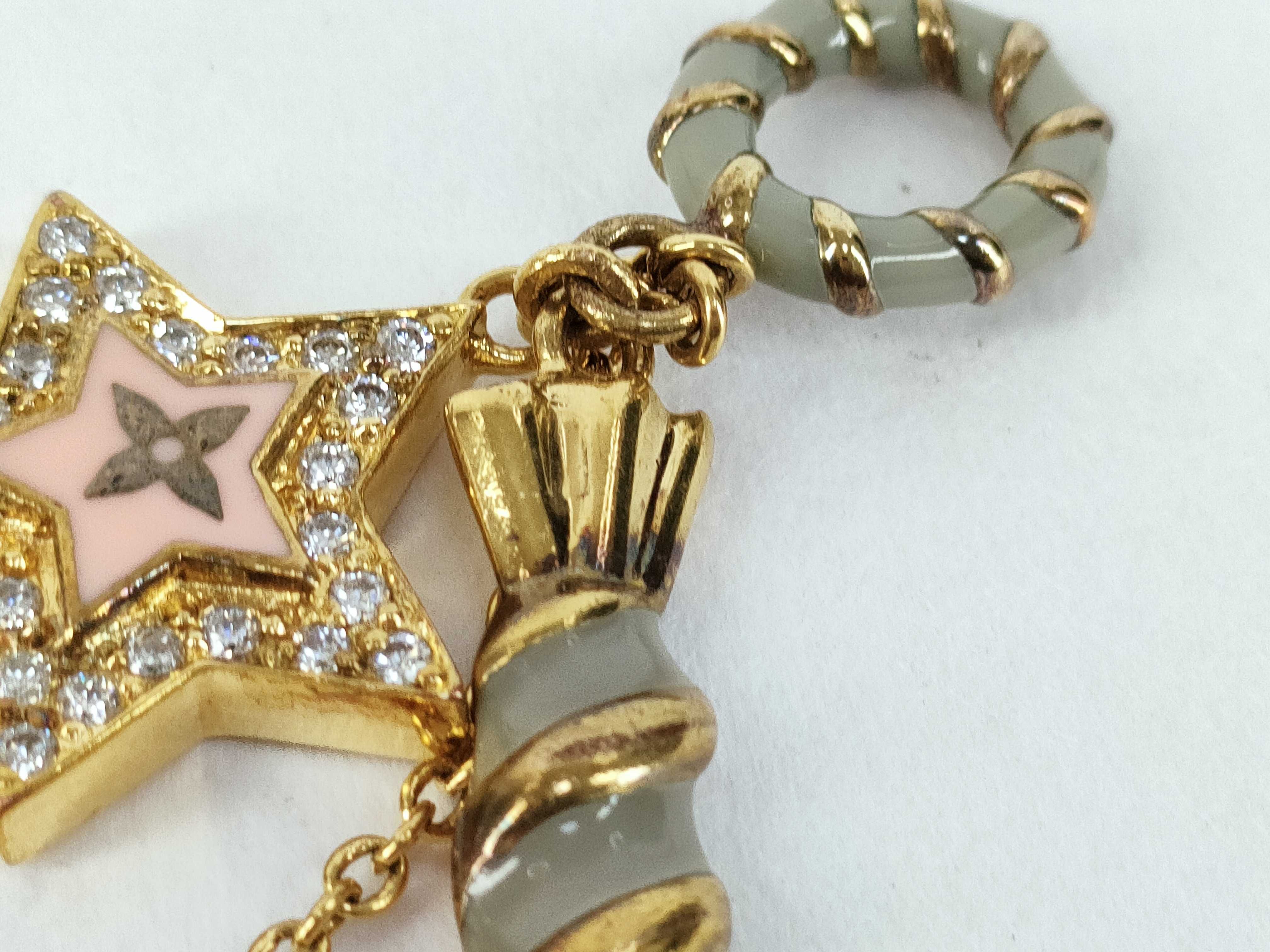 LV Pendant Tutti Sweetie Necklace Top Rhinestone Pendant Top — view 9