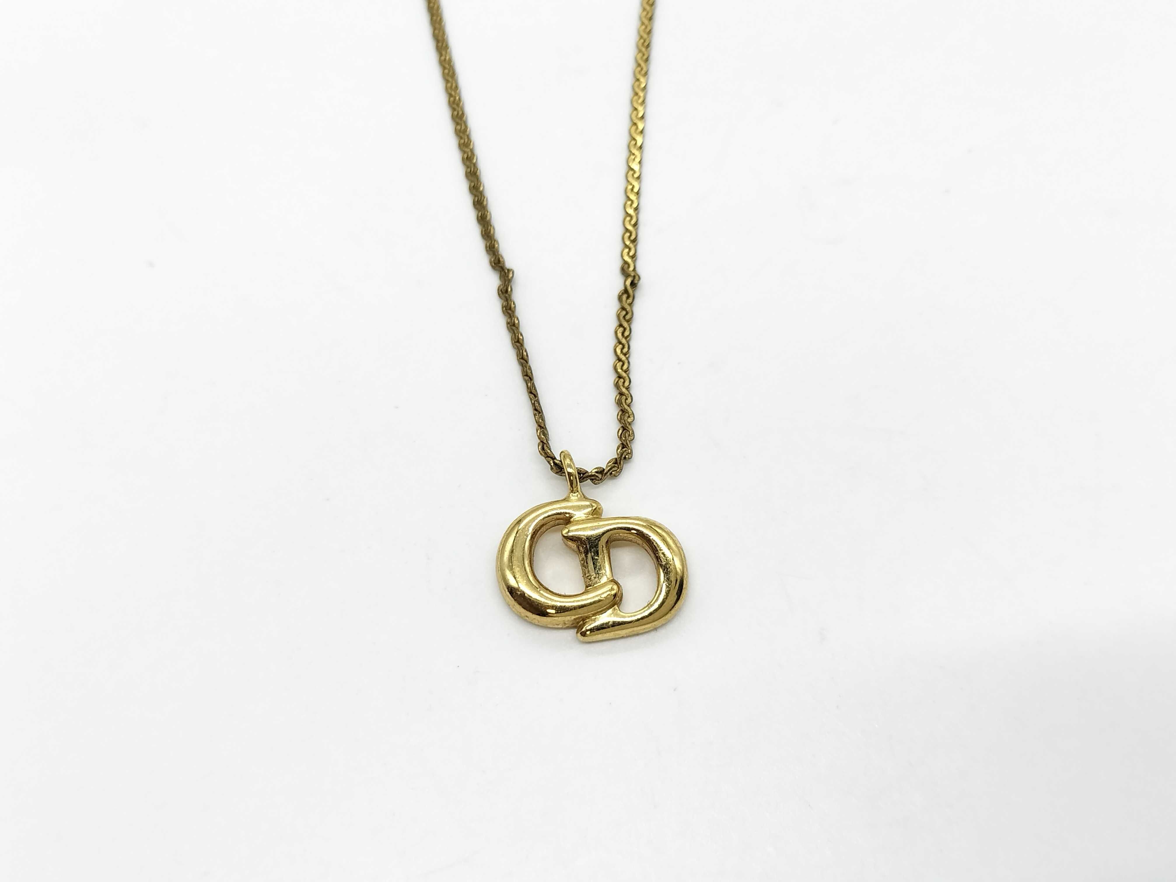 CD Necklace Gold Necklace