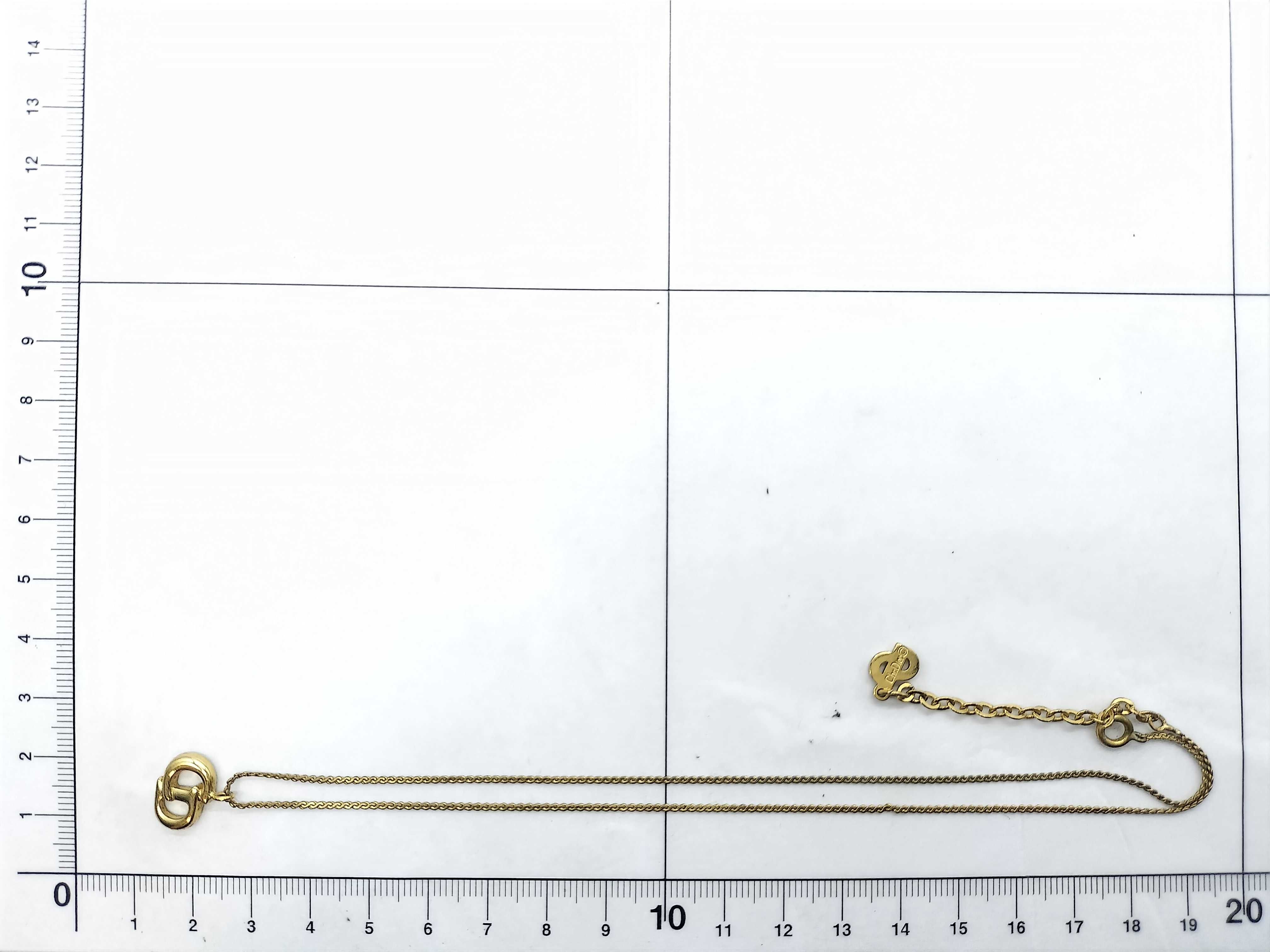 CD Necklace Gold Necklace — view 6