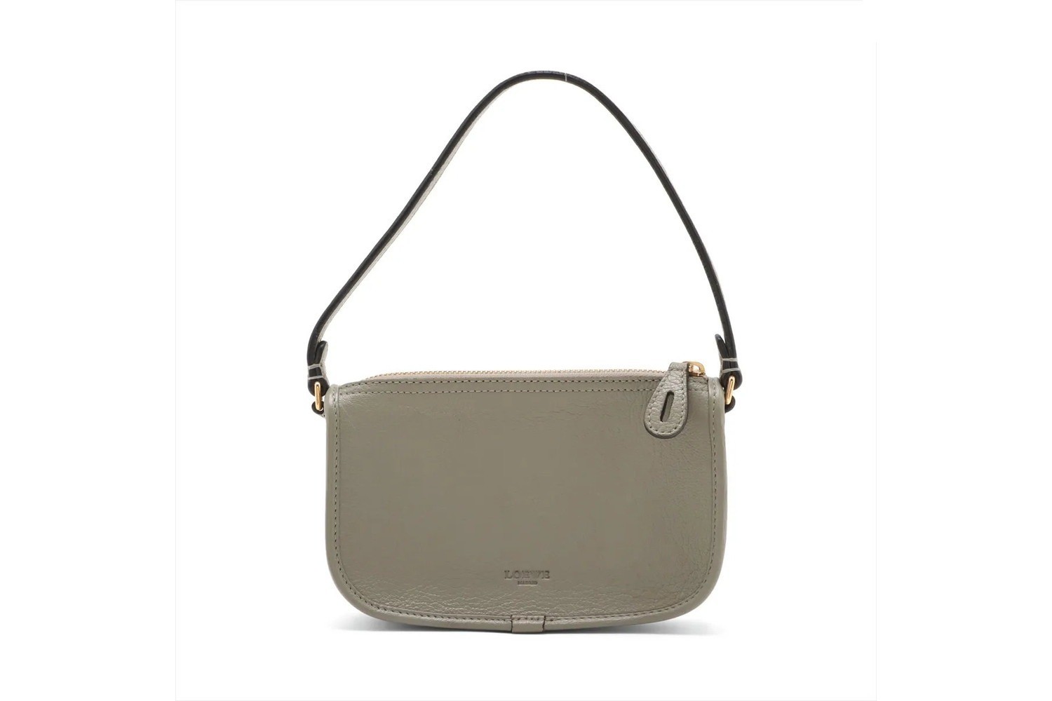 Accessory pouch, leather handbag, genuine leather — view 2