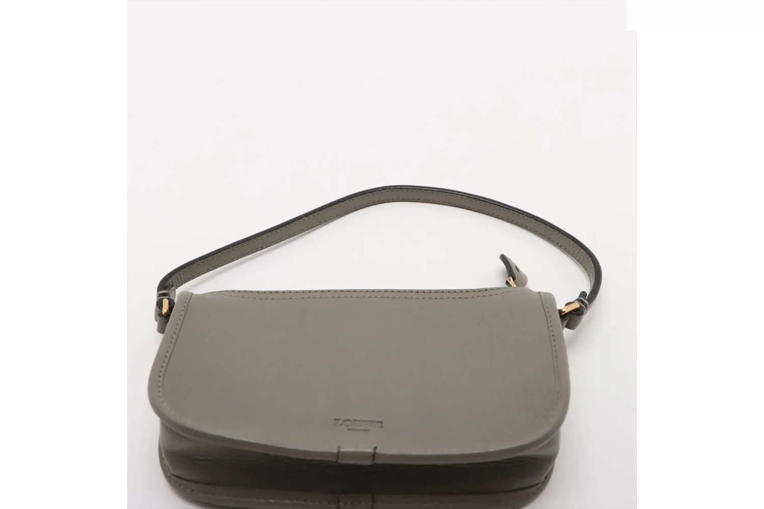 Accessory pouch, leather handbag, genuine leather — view 6