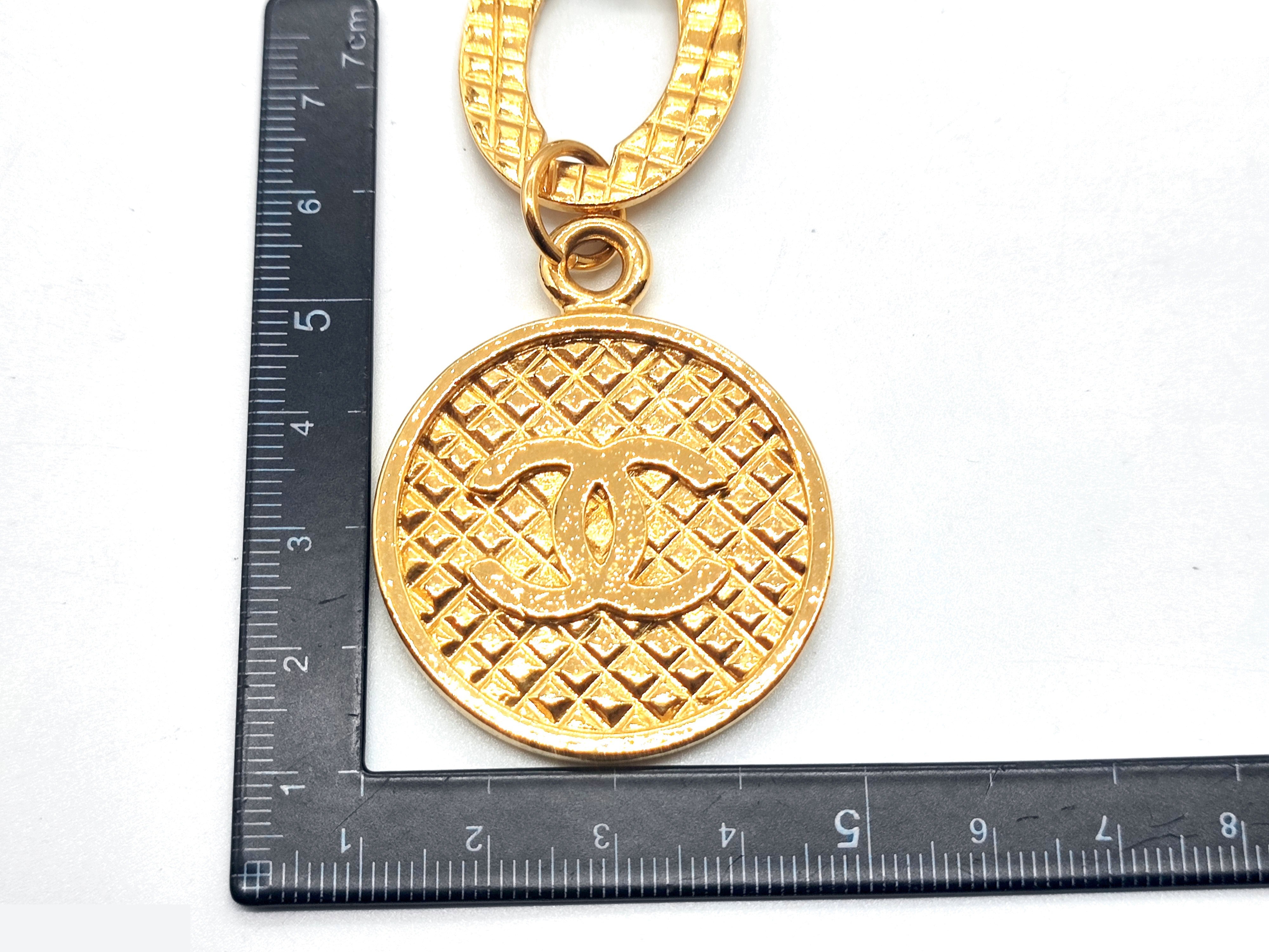 Coco Mark Matelassé Big Double Chain Belt, Size 23, Chain approx. 81cm — view 3