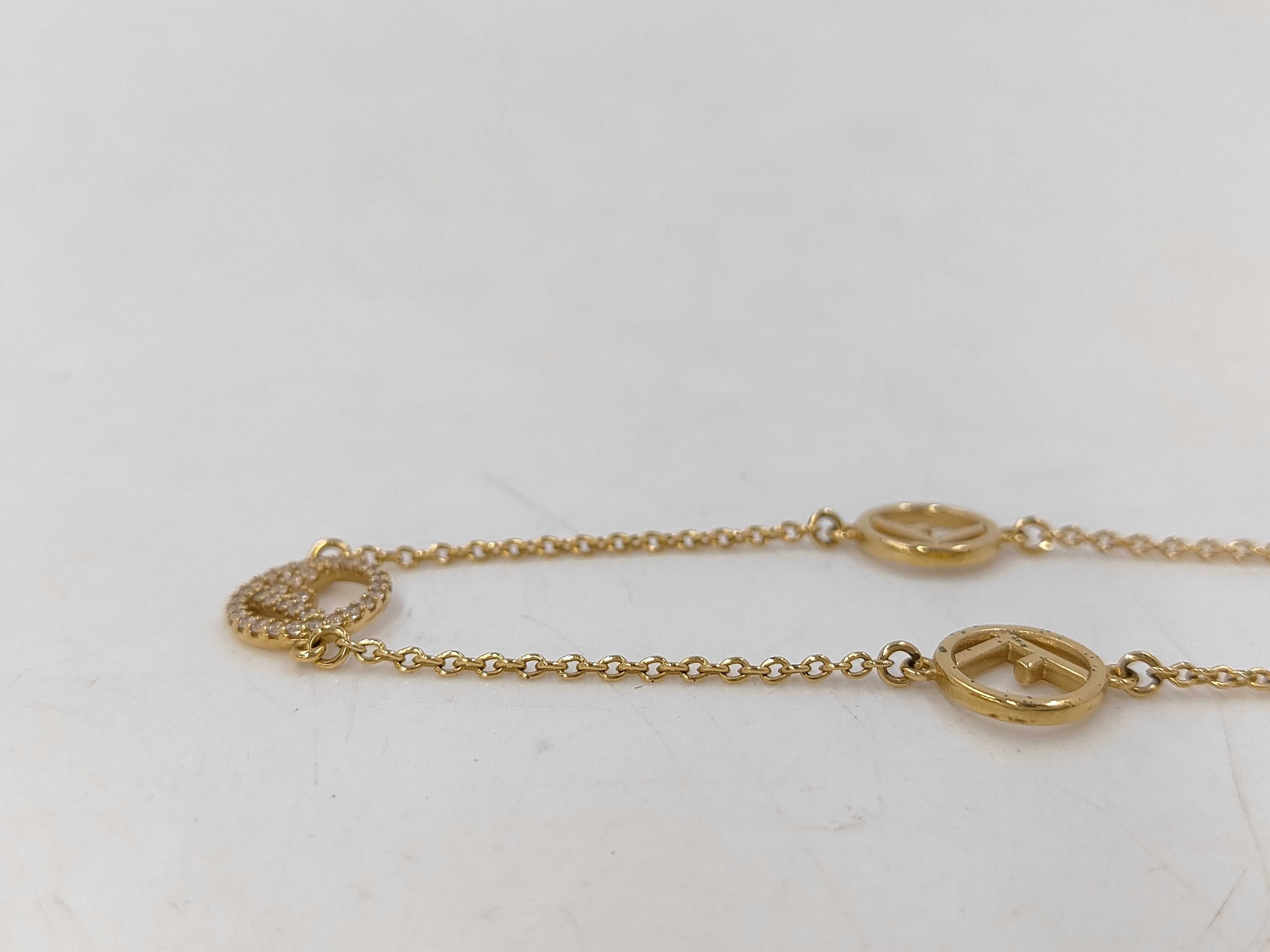necklace, gold color, in box. — view 3
