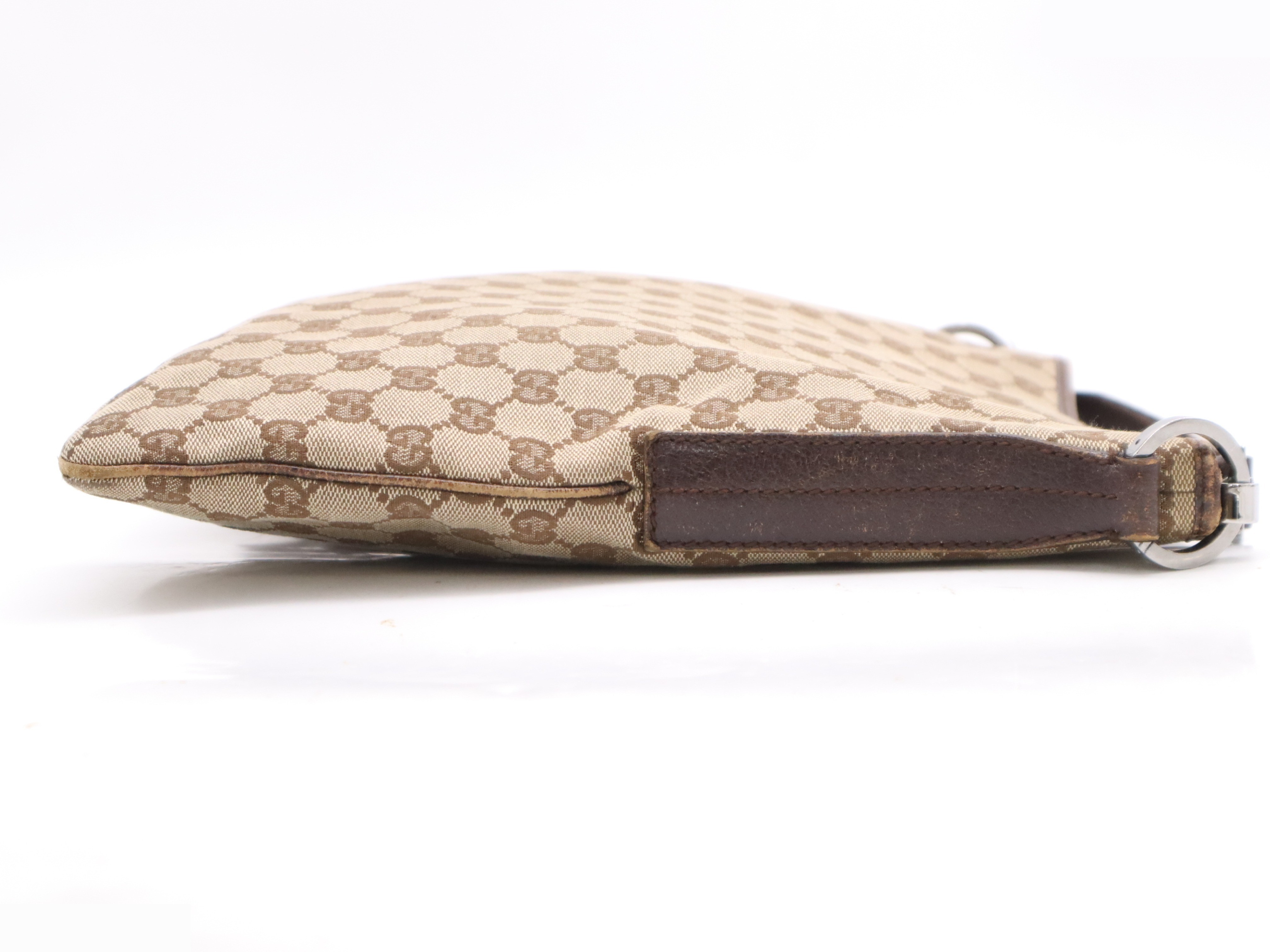 GG Canvas Shoulder Bag, Beige/Brown — view 5