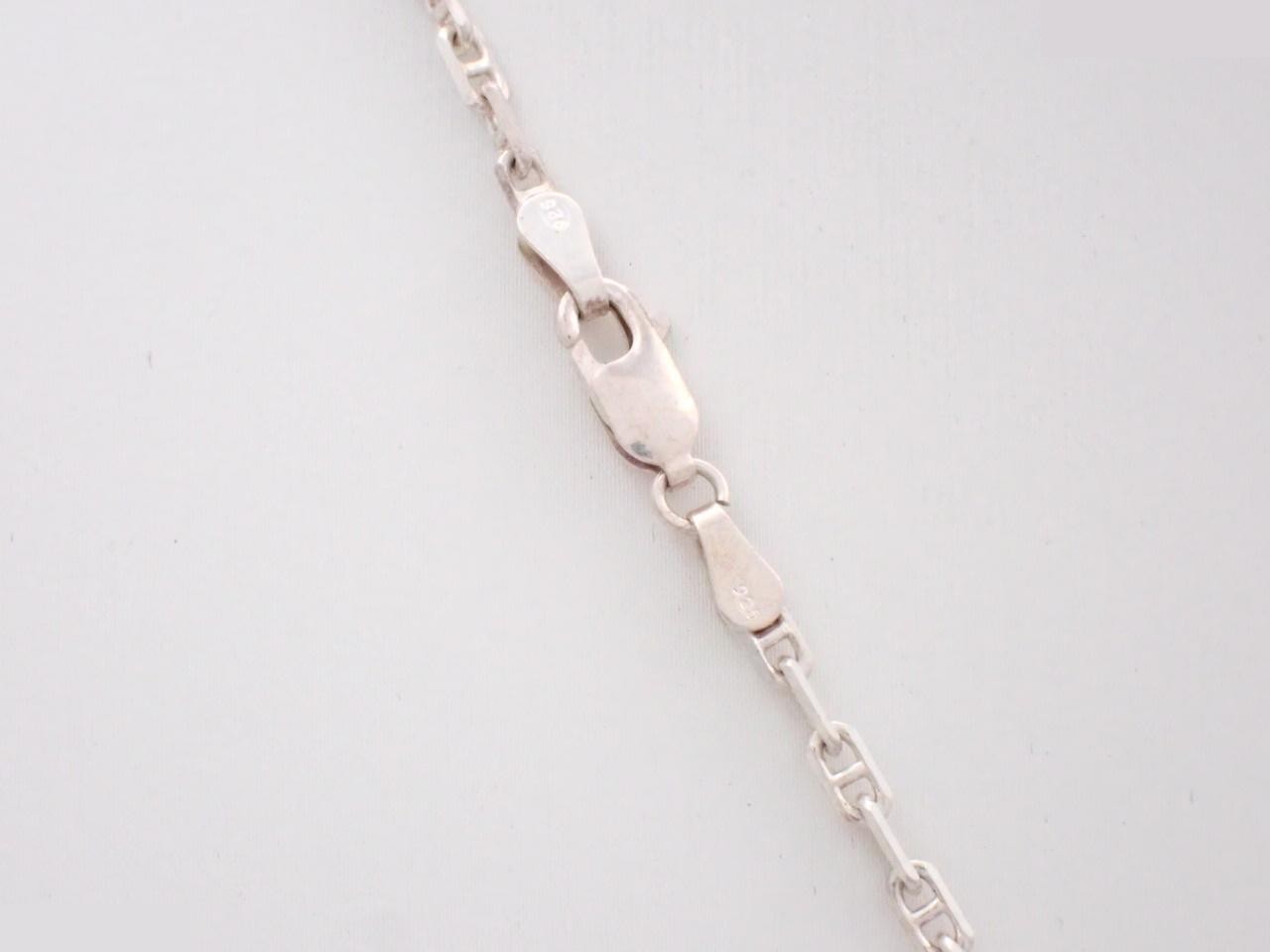 Plate necklace, 925 sterling silver, 16.2g — view 2