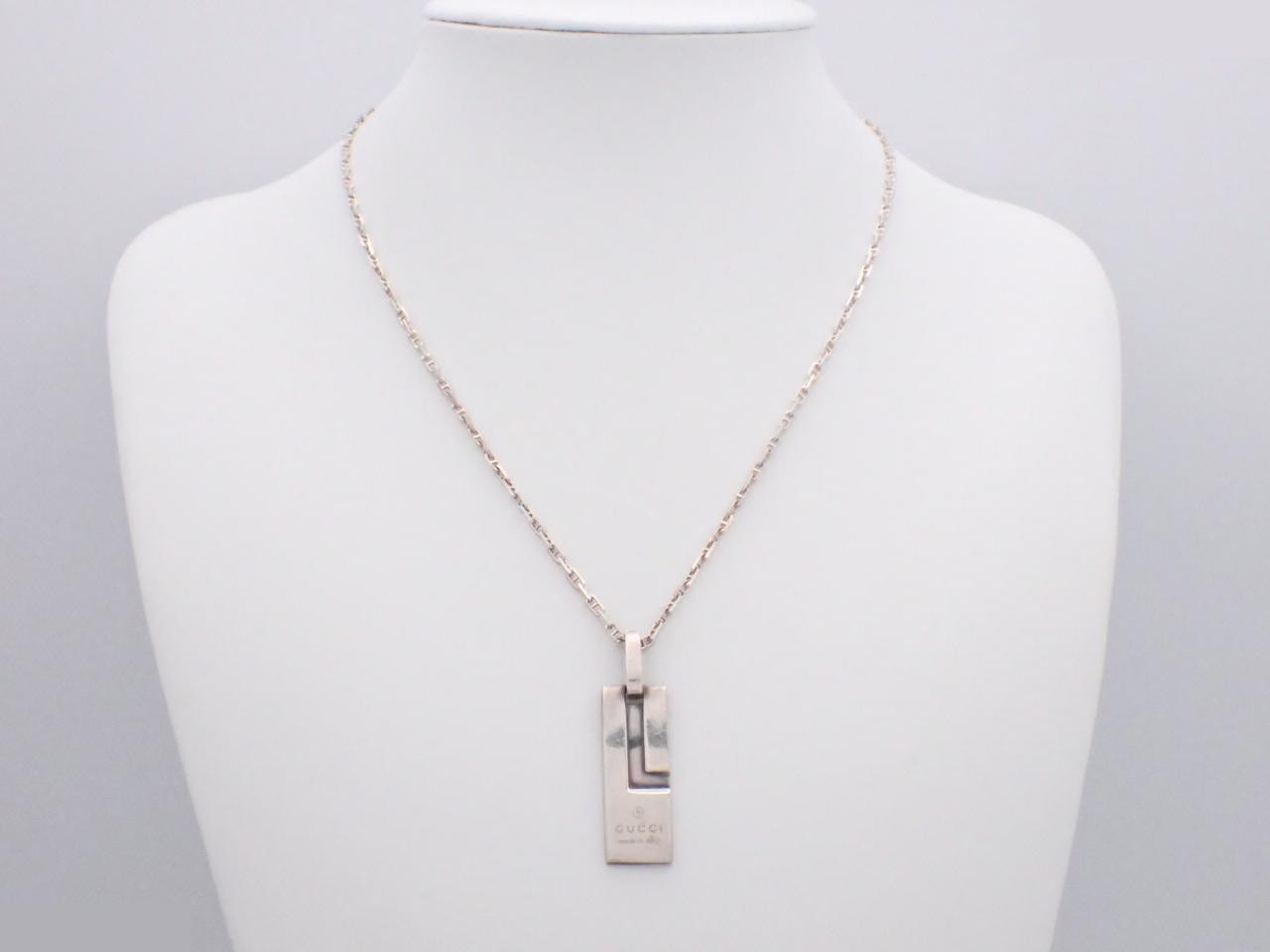 Plate necklace, 925 sterling silver, 16.2g — view 3