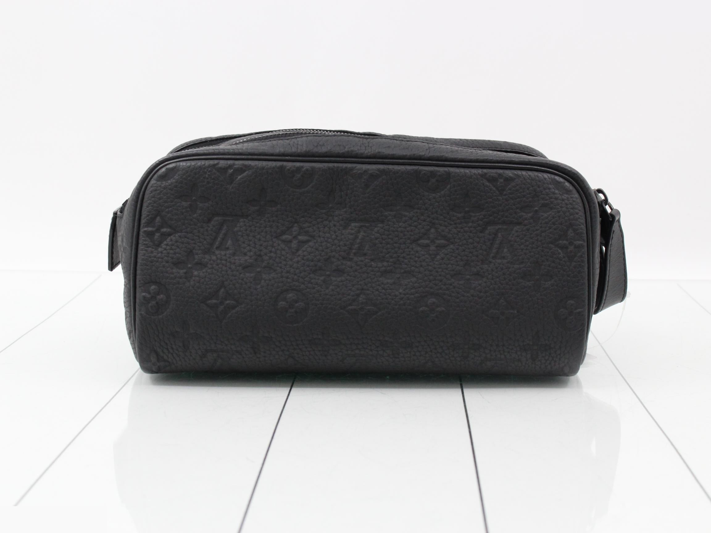 Monogram Taurillon Dopp Kit — view 2