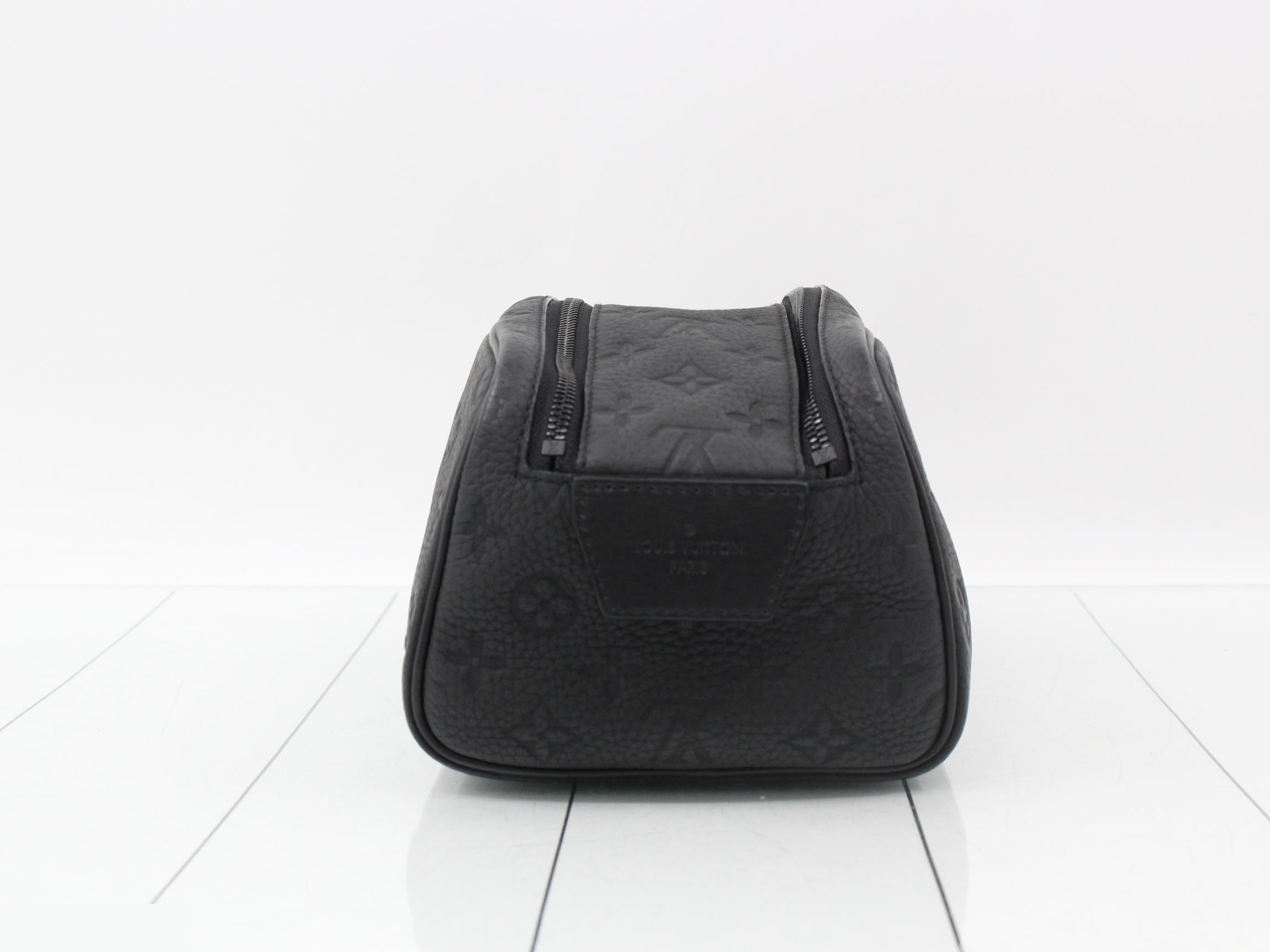 Monogram Taurillon Dopp Kit — view 3