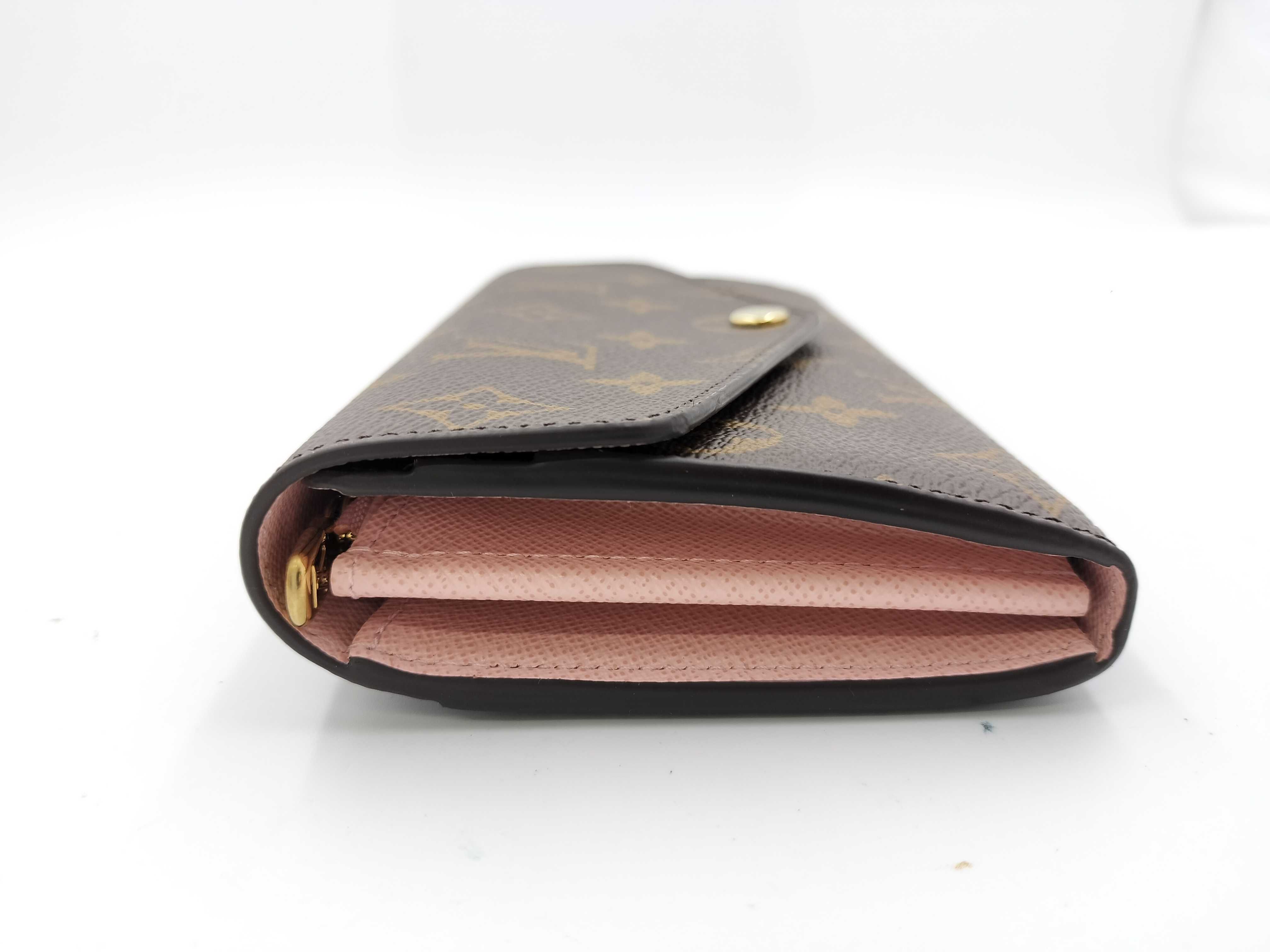 Monogram Portefeuille Sarah Wallet (with box and dust bag) — view 4