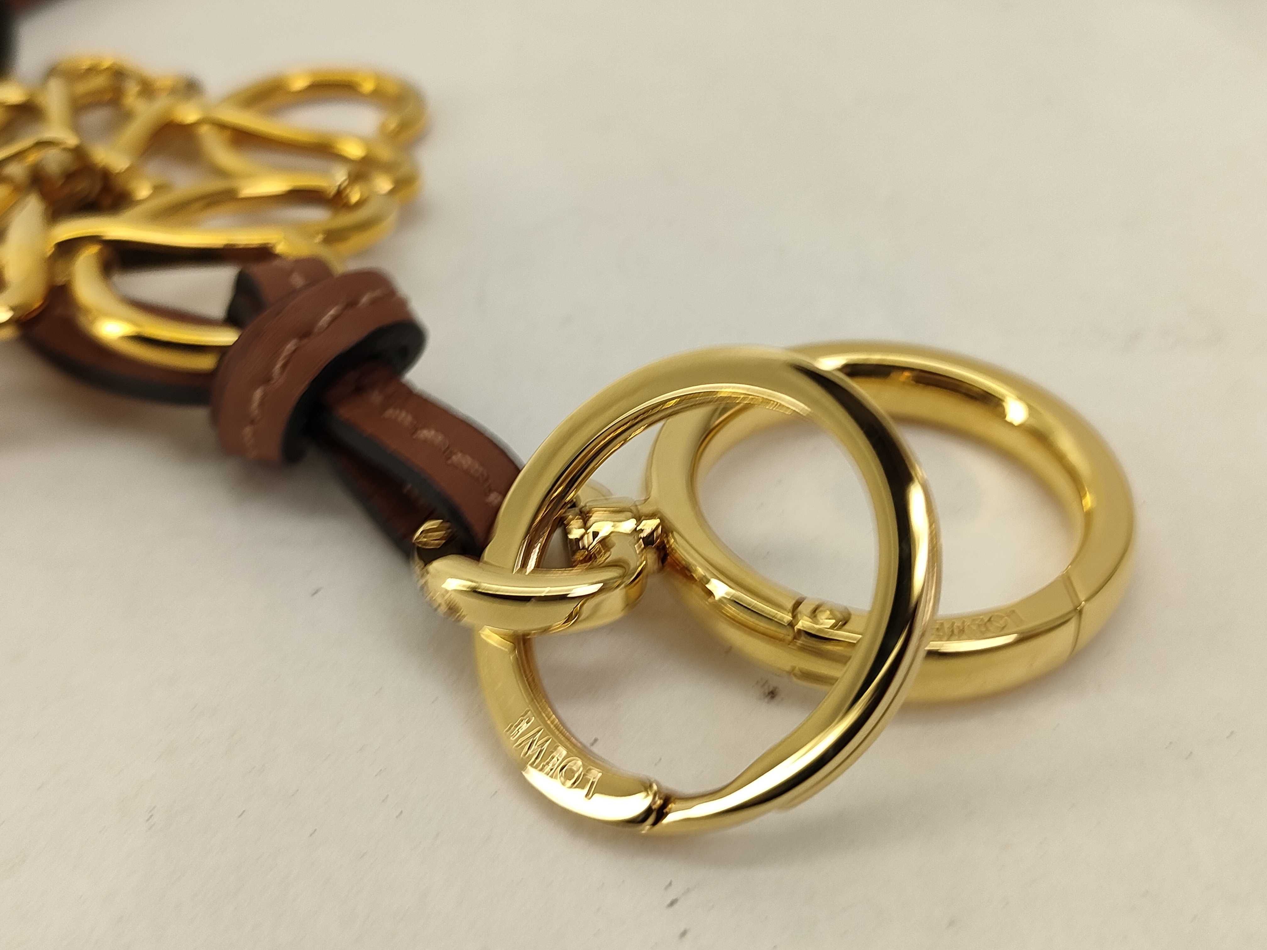 Bag Charm Gold Key Case/Keychain — view 3