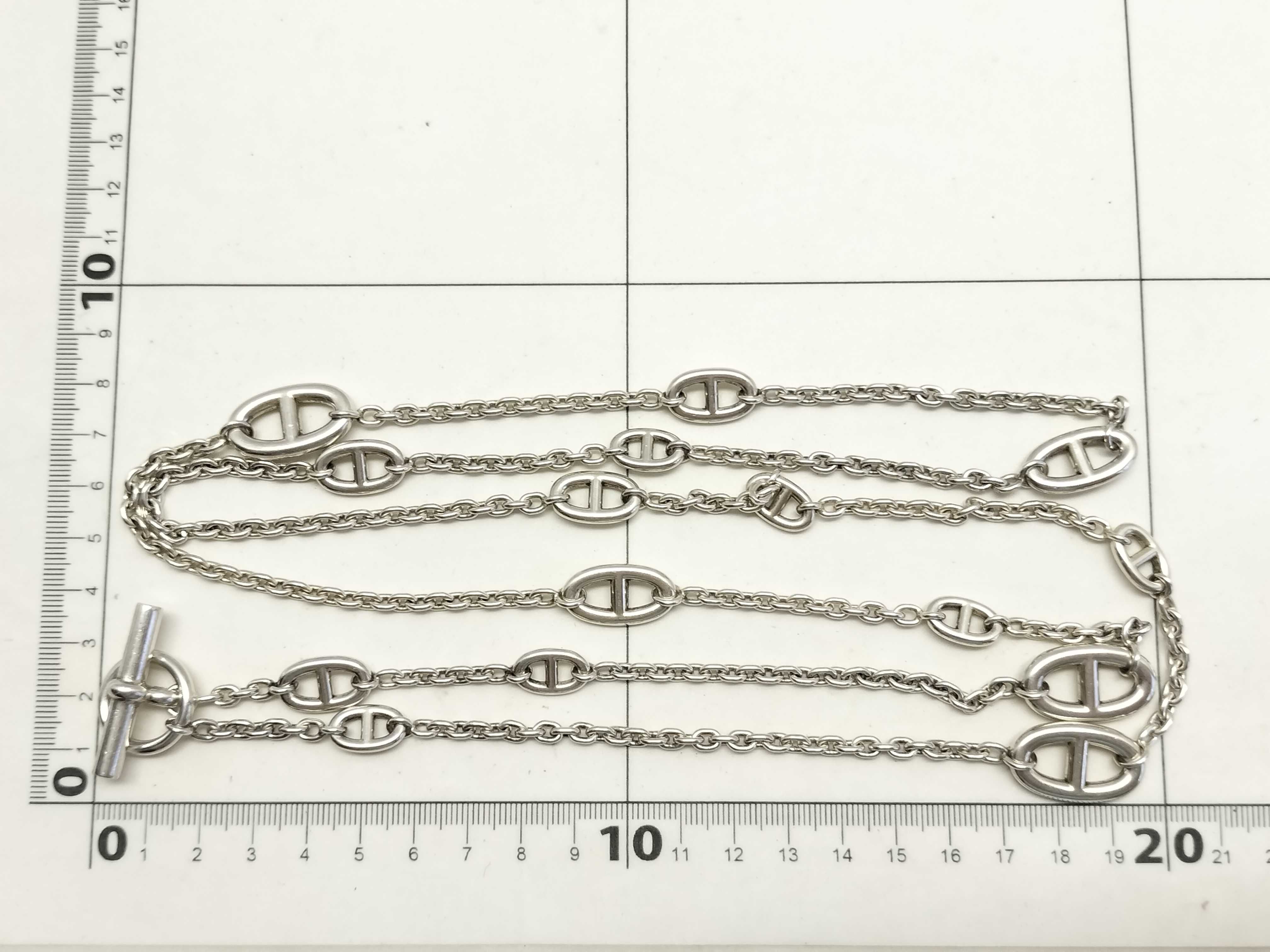 Chaine d'Ancre Farandole Necklace, SV925 Silver, 98.9g — view 4