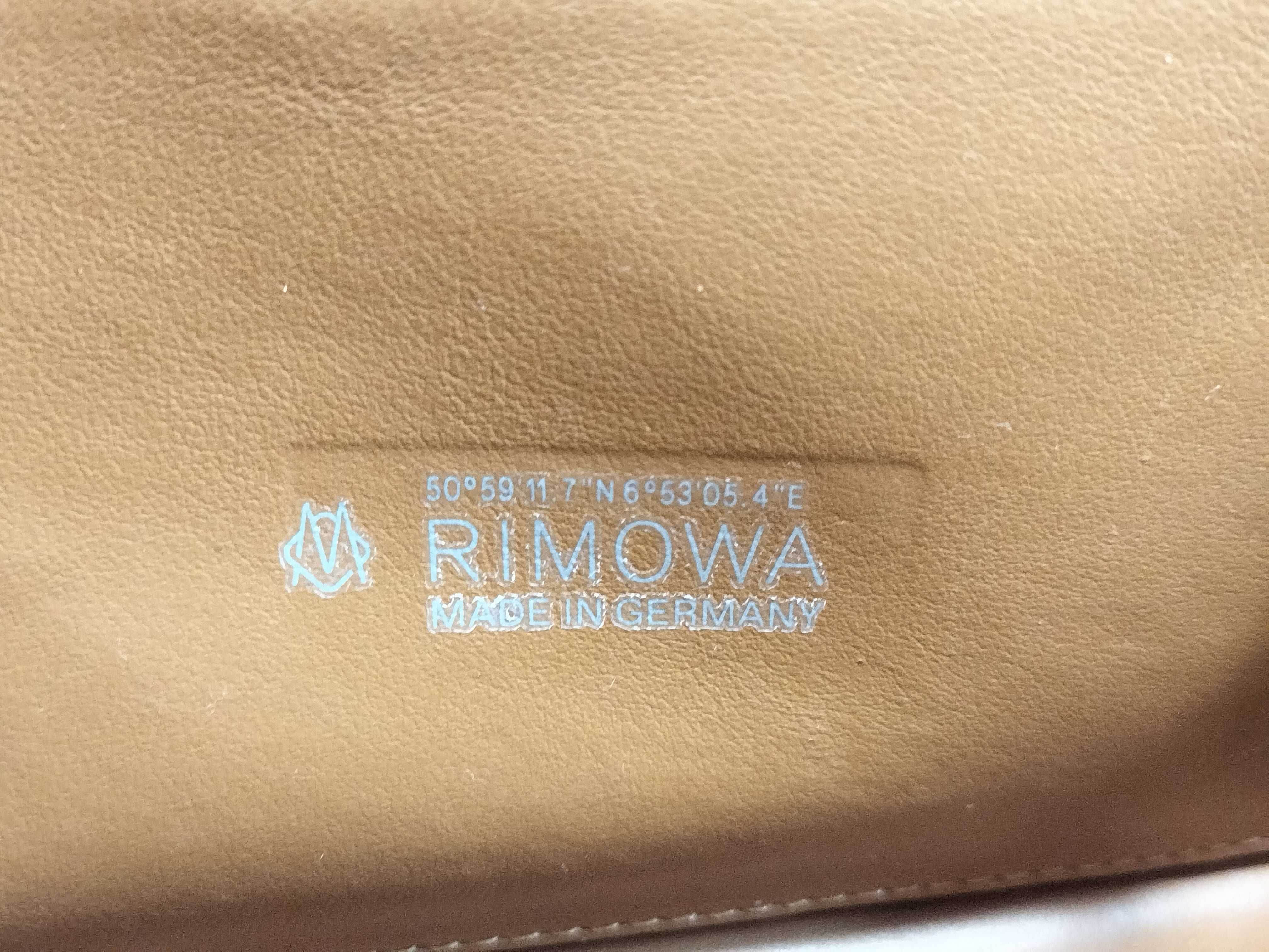 Personal Aluminum x Leather Shoulder Bag, Silver x Brown — view 11