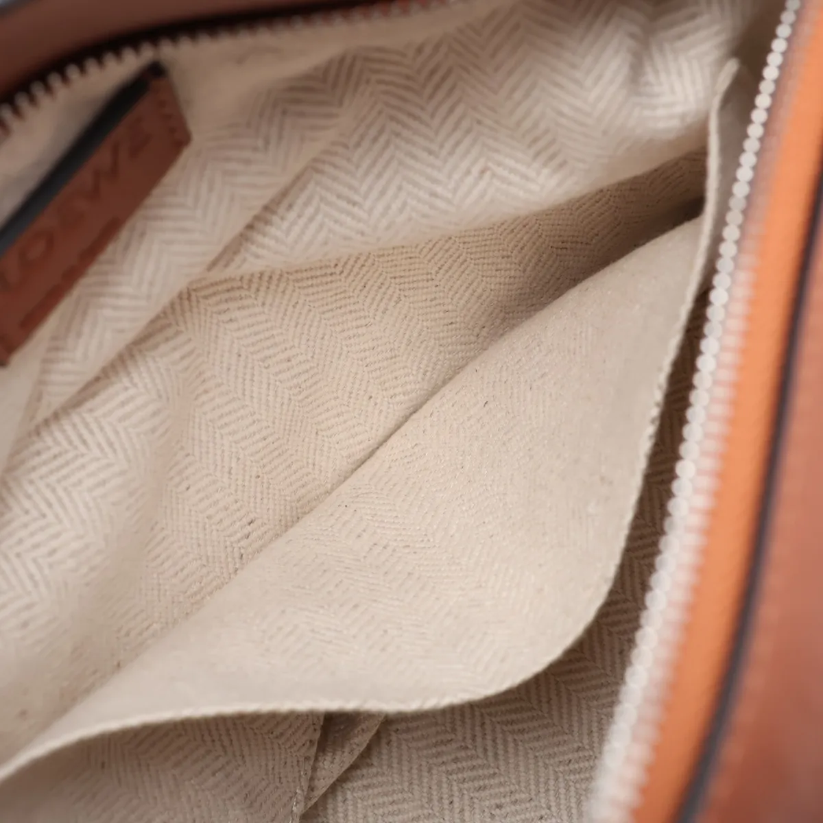 Puzzle Bag Small Leather 2-Way Handbag Brown — view 9
