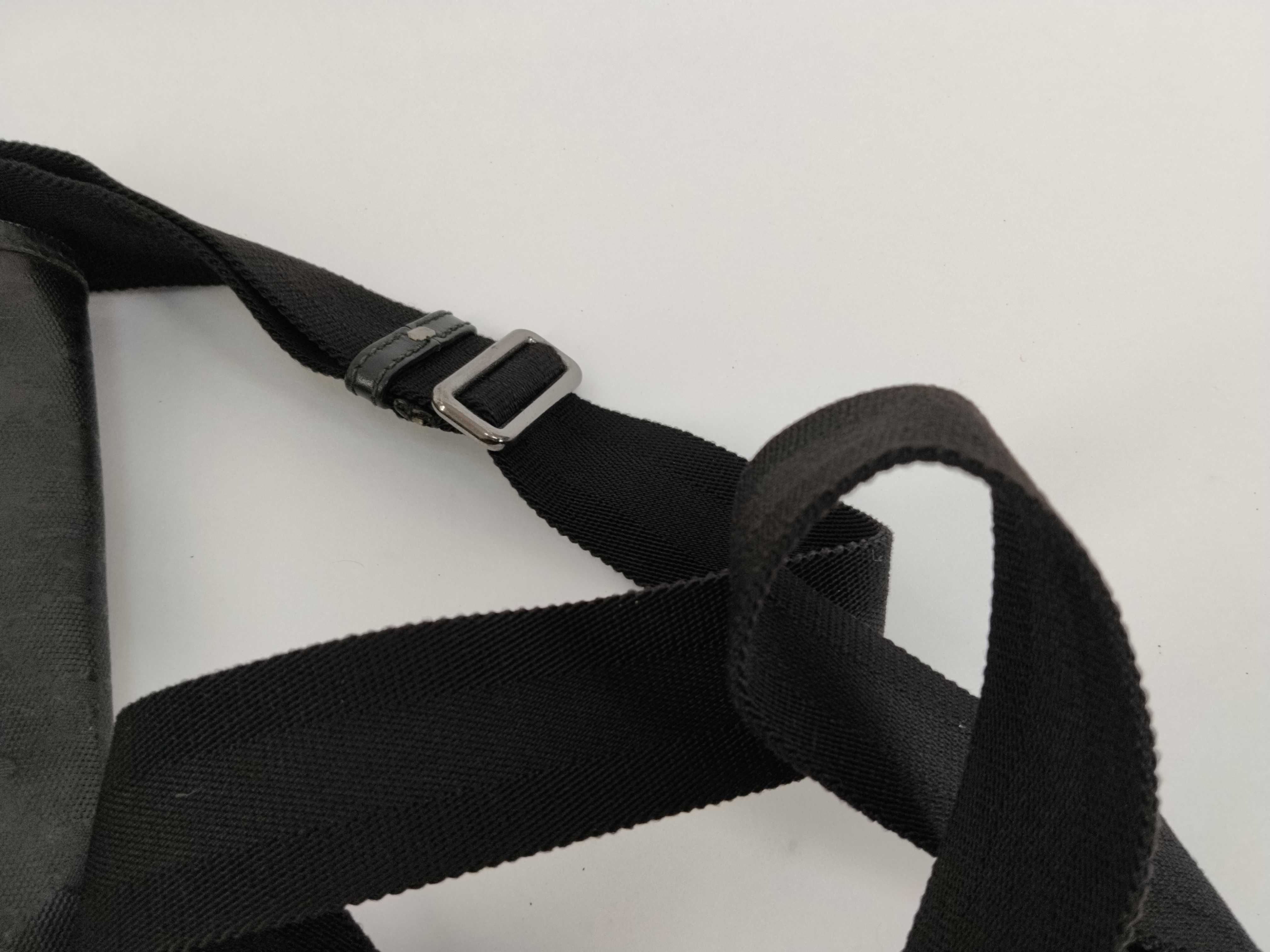 GG Supreme PVC x Leather Messenger Shoulder Bag — view 4