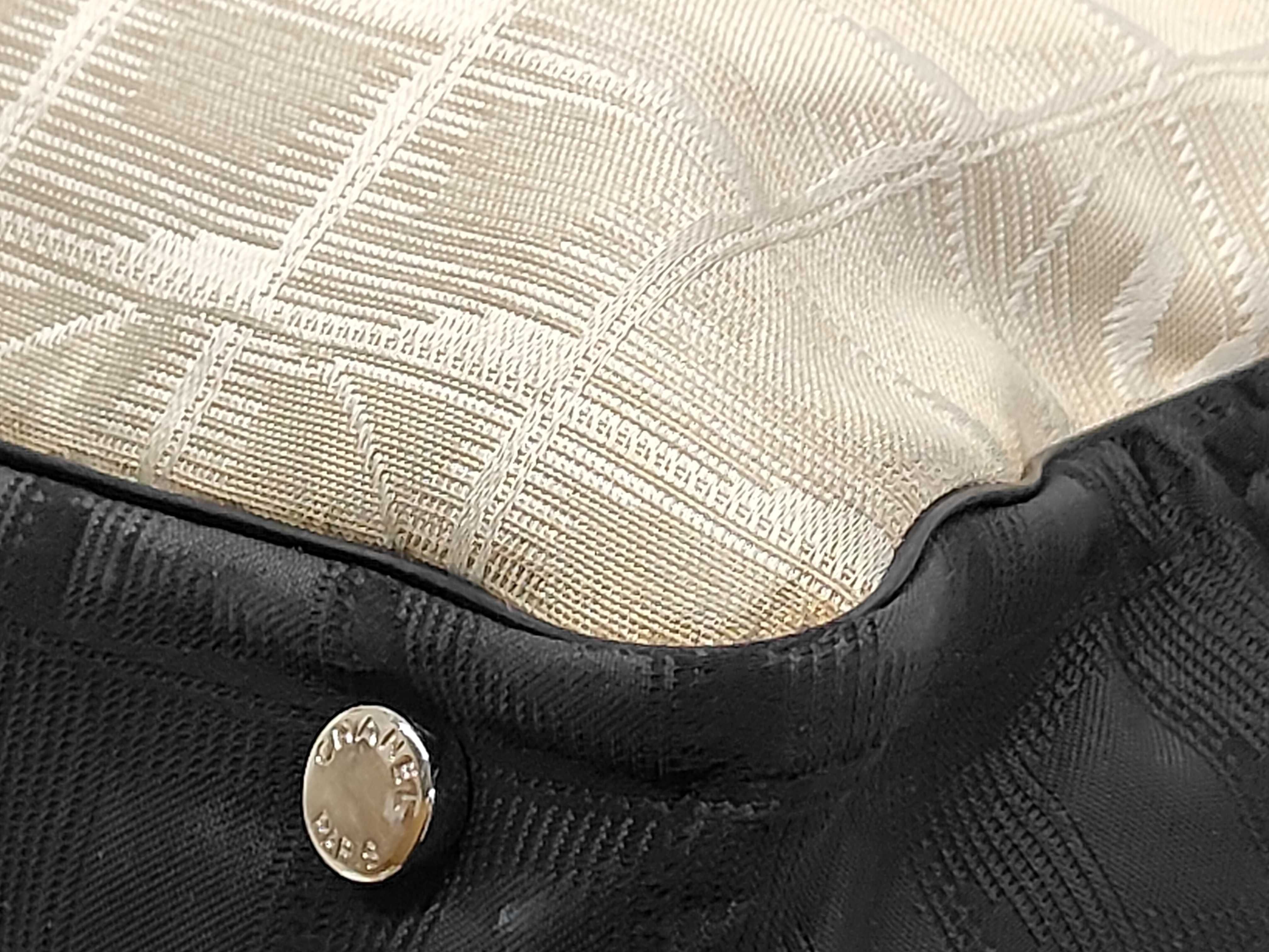 New Travel Line Bicolor Tote Bag (with serial seal and boutique seal) — view 5