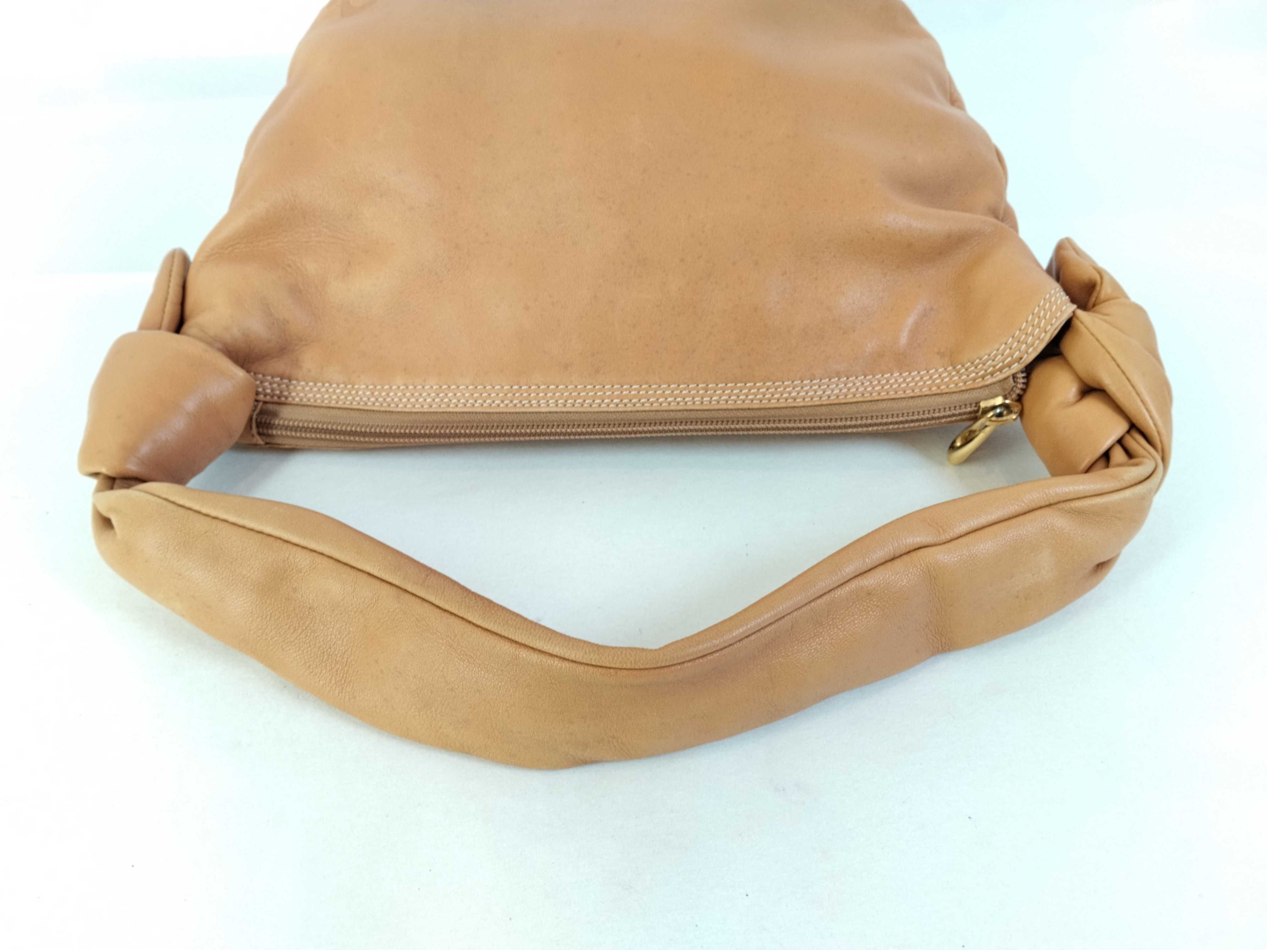 handbag, leather, brown. — view 3