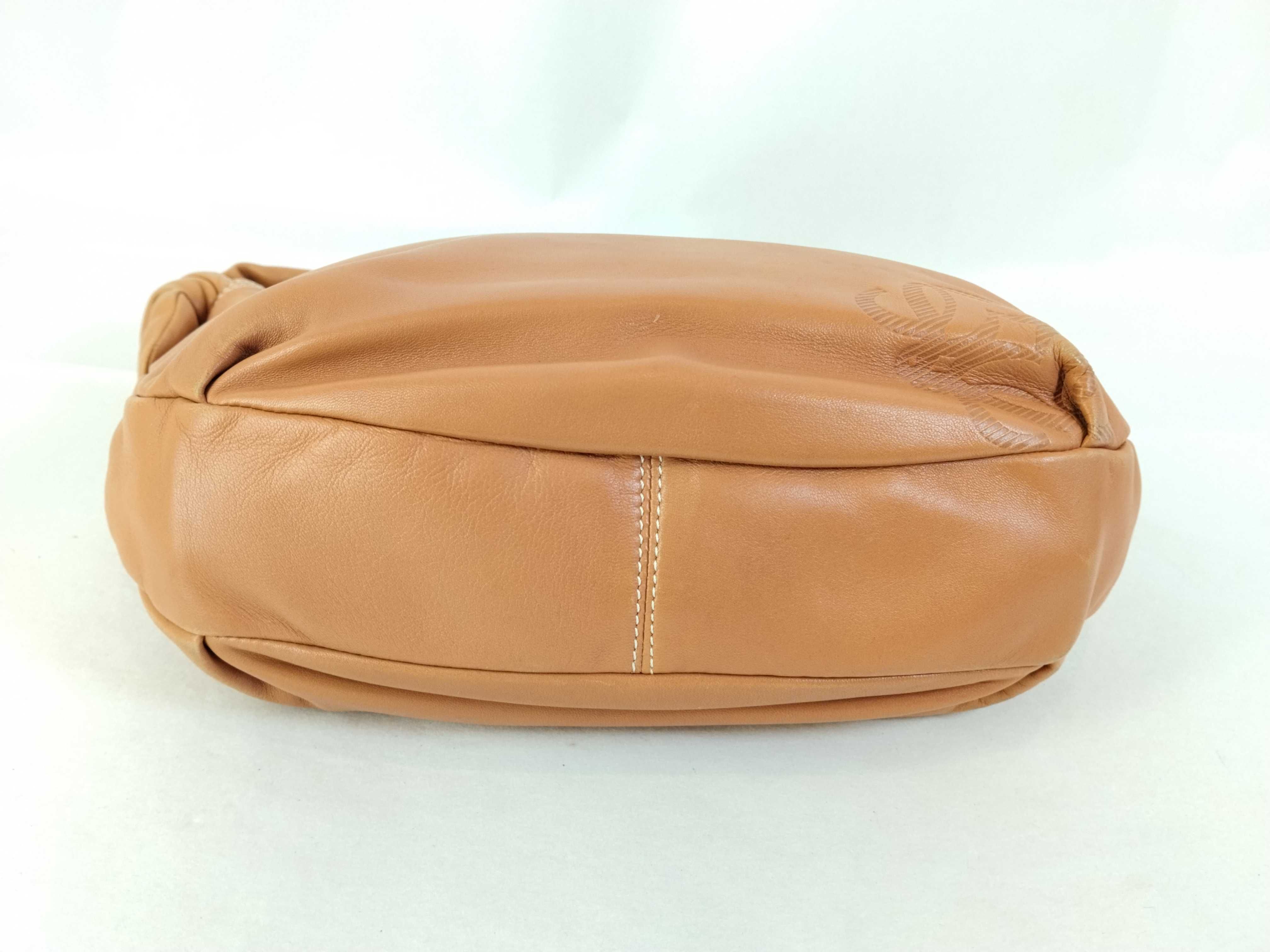 handbag, leather, brown. — view 8