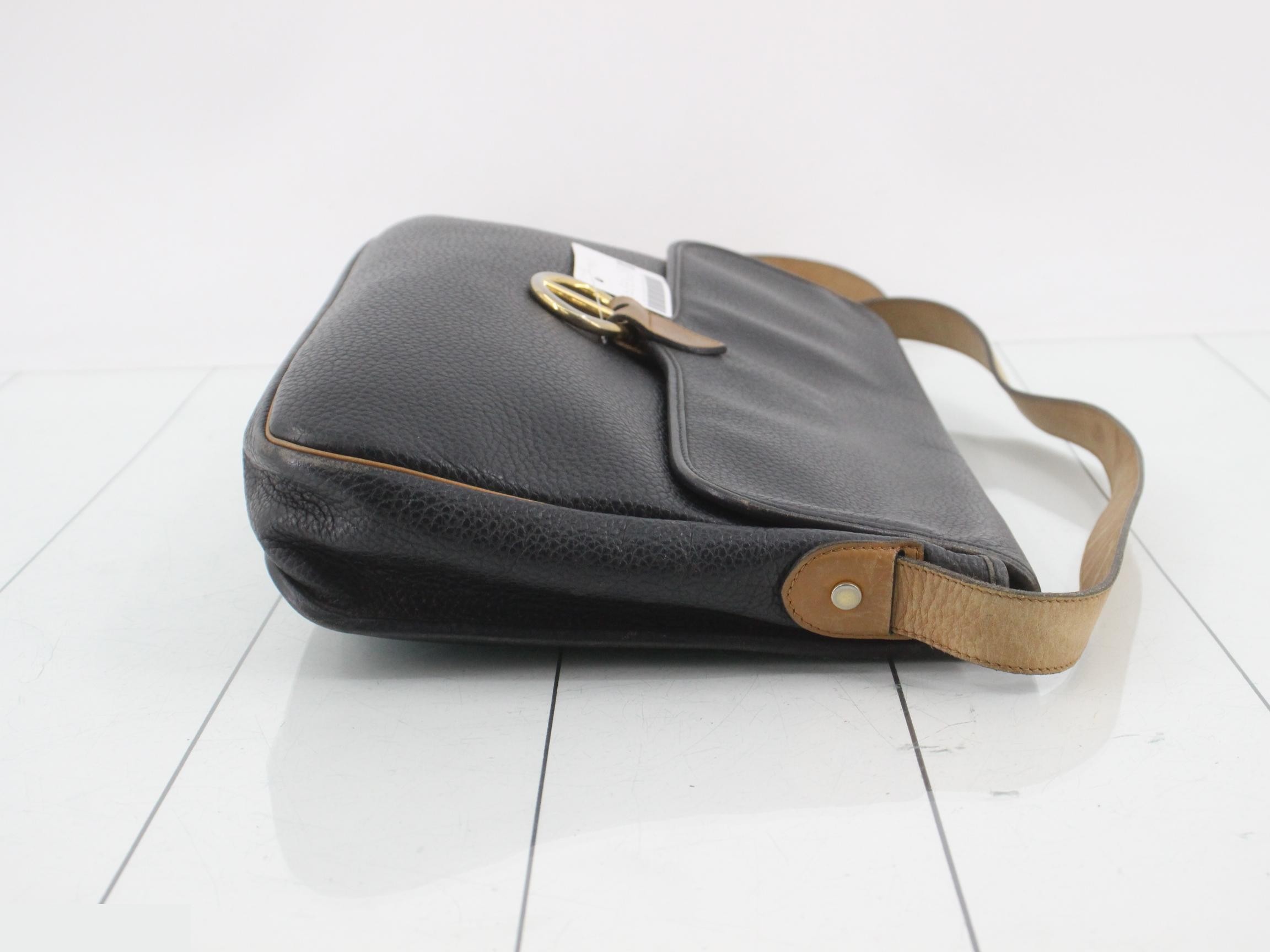 Leather shoulder bag — view 3