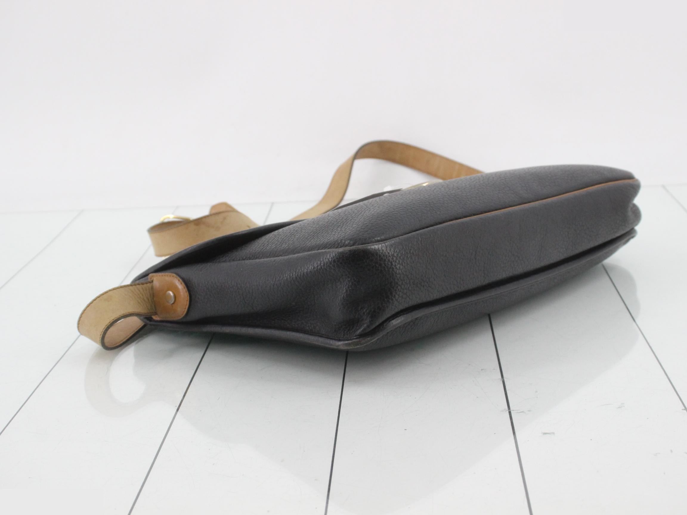Leather shoulder bag — view 5