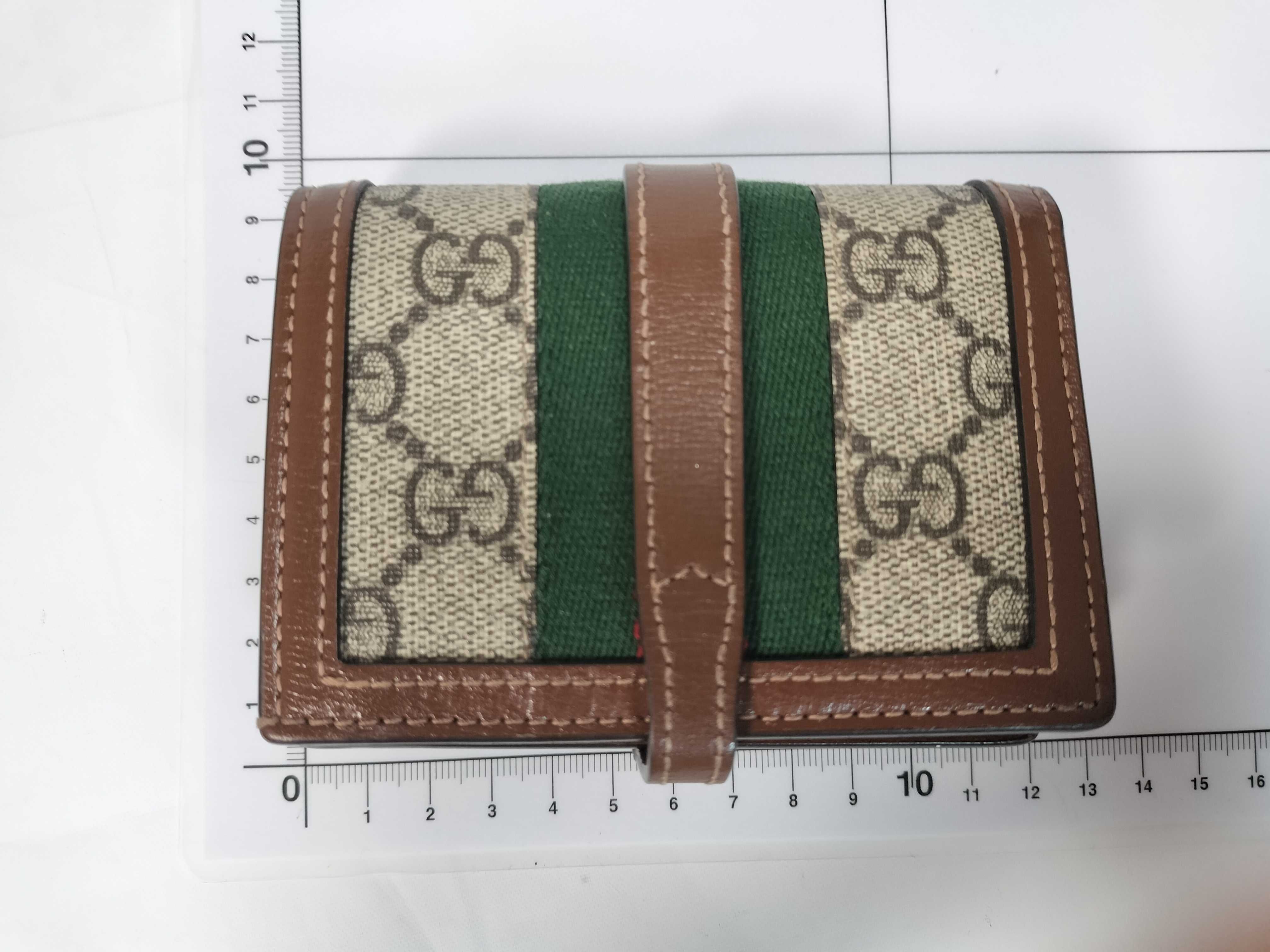 Jackie PVC x Leather Sherry Compact Wallet — view 2