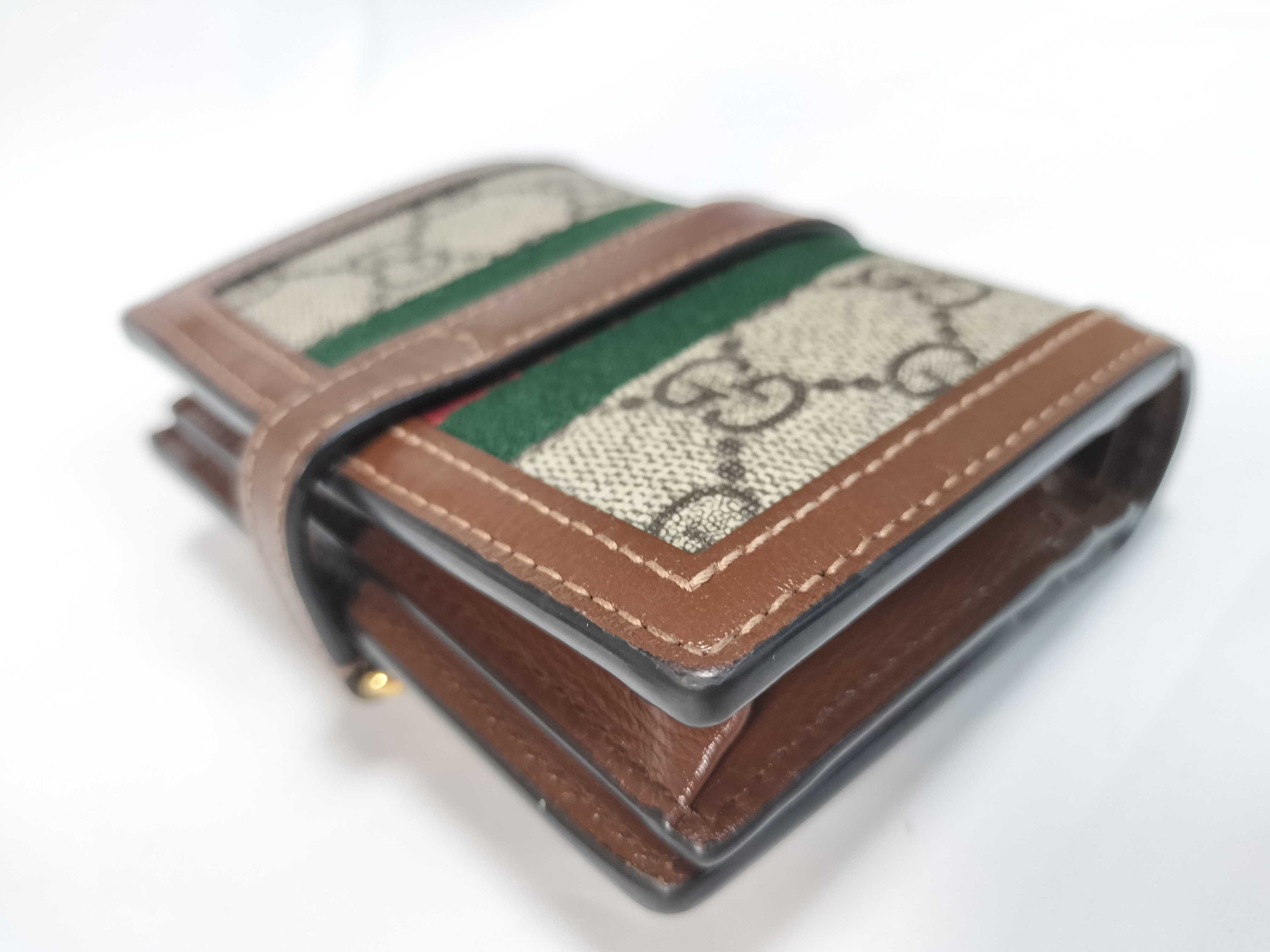 Jackie PVC x Leather Sherry Compact Wallet — view 3