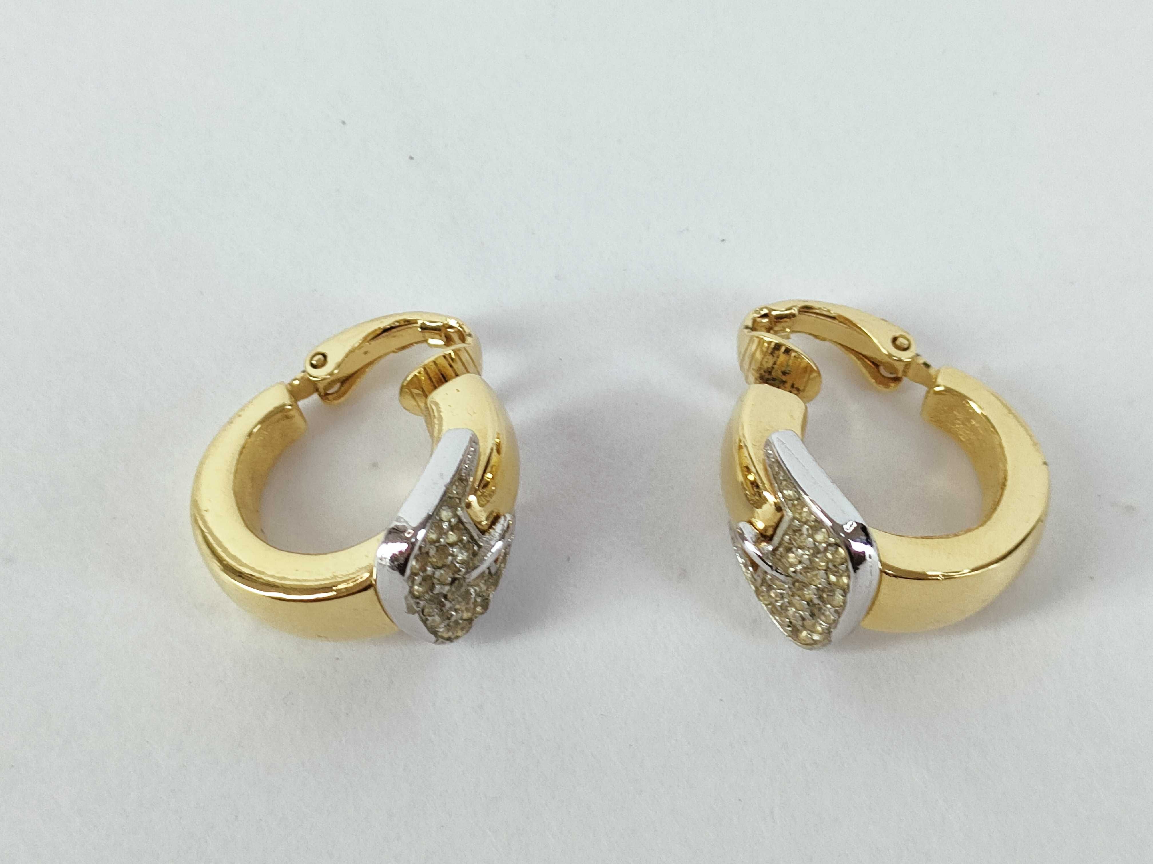 earrings, belt motif earrings