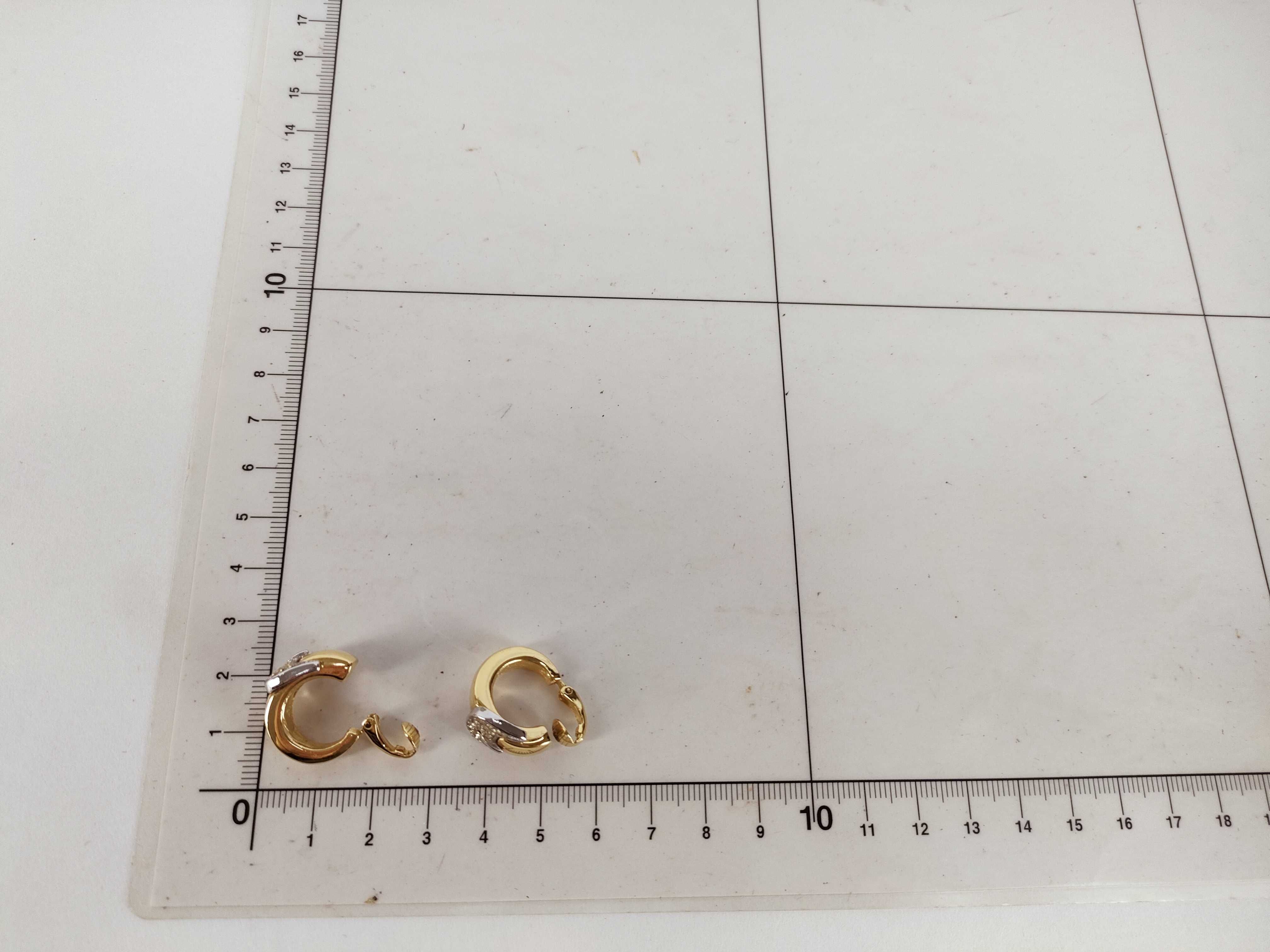 earrings, belt motif earrings — view 10