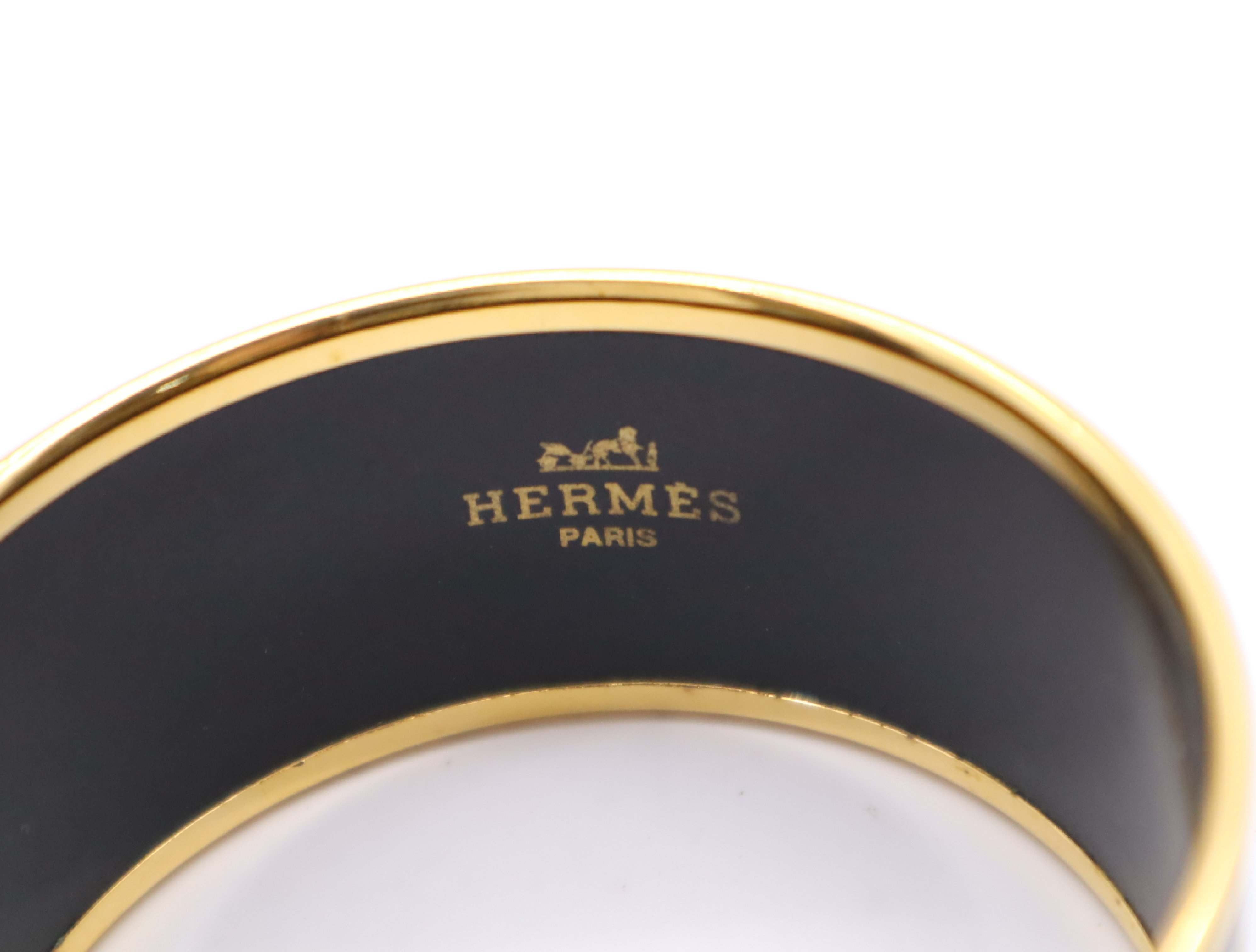 GP Metal/Cloisonné Enamel Bangle - Carriage Design Bracelet/Bangle — view 4