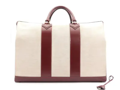 Toile H Leather Boston Bag (with B stamp)