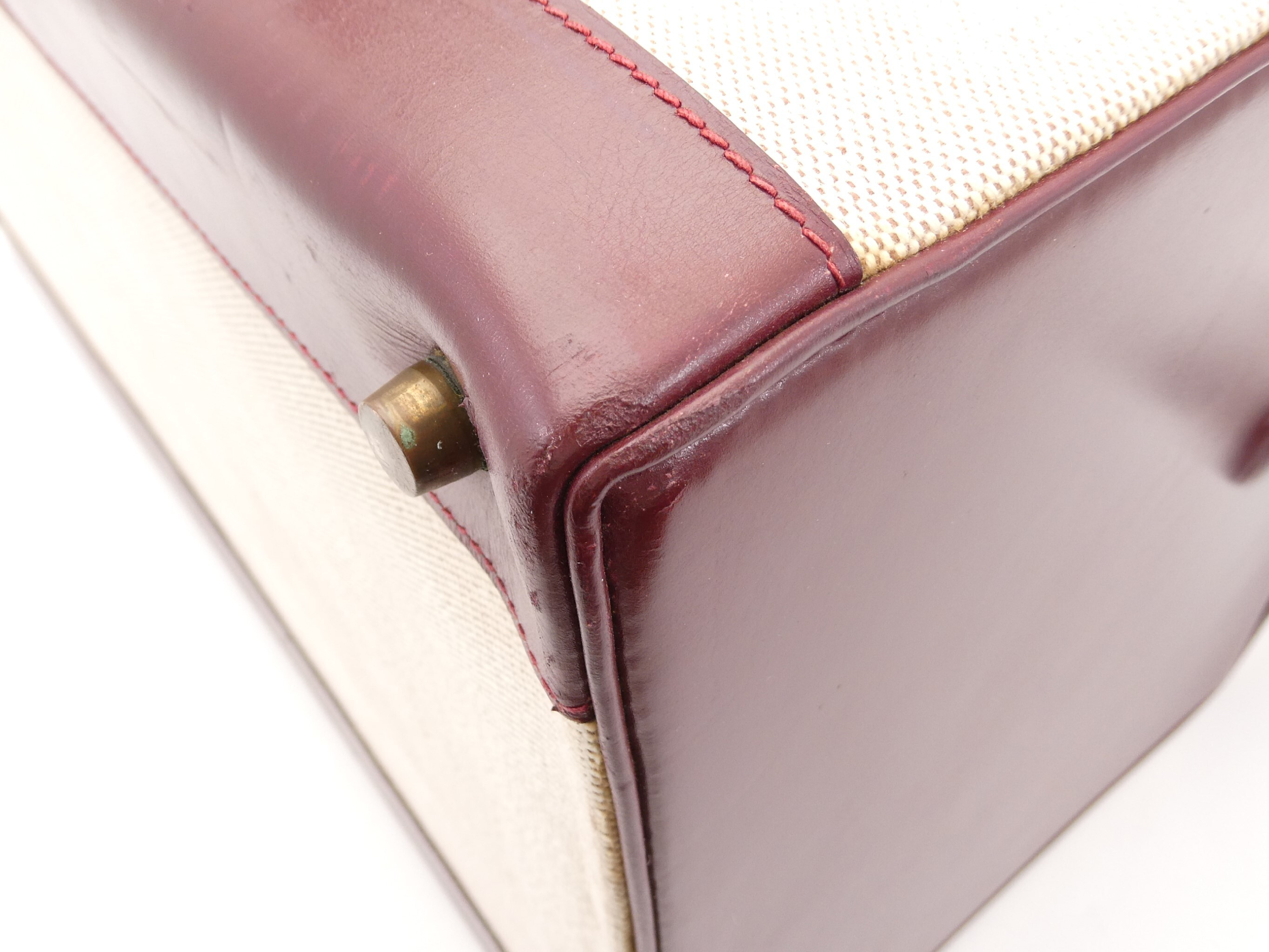 Toile H Leather Boston Bag (with B stamp) — view 11