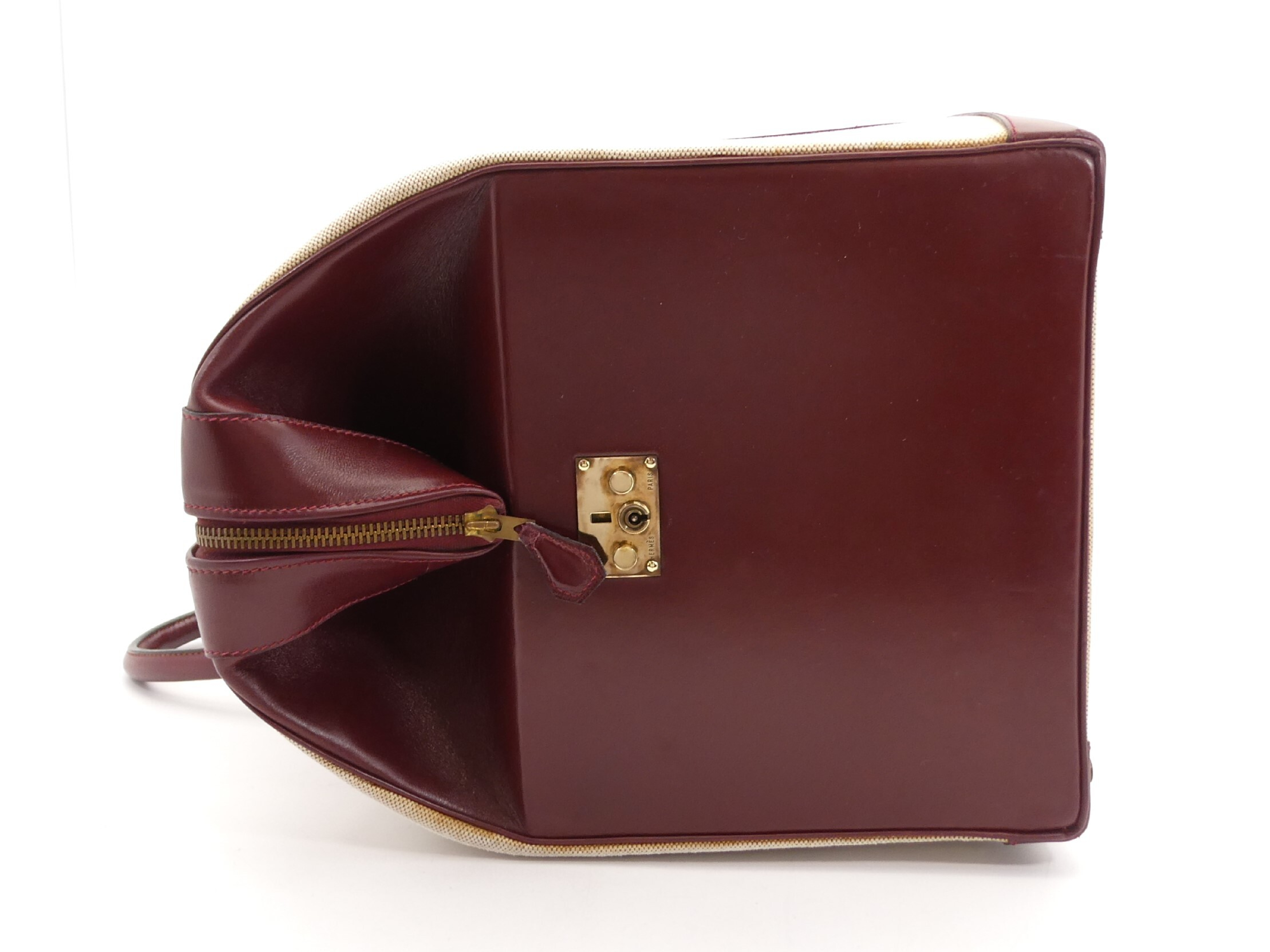 Toile H Leather Boston Bag (with B stamp) — view 3