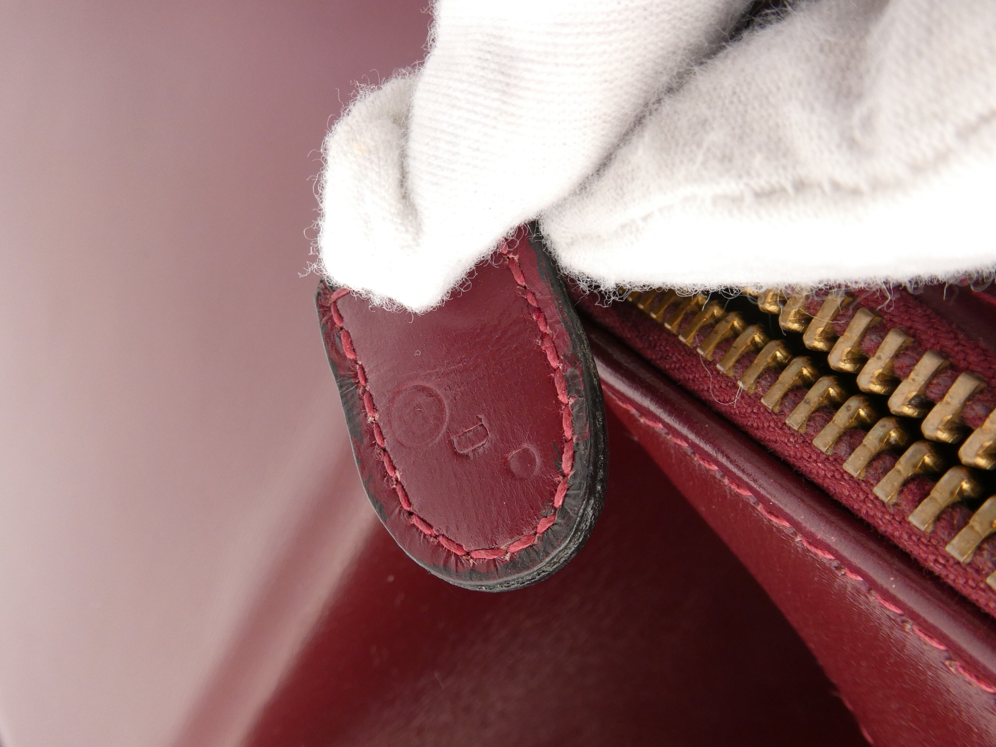 Toile H Leather Boston Bag (with B stamp) — view 9